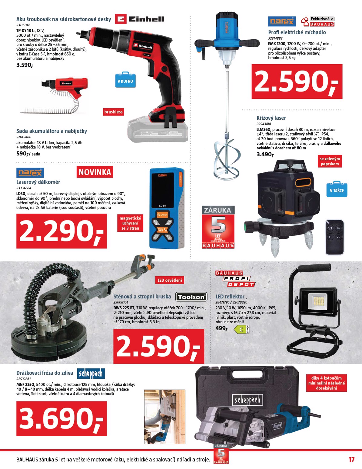 bauhaus - Aktuální leták Bauhaus od 09.01. do 05.02. - page: 17