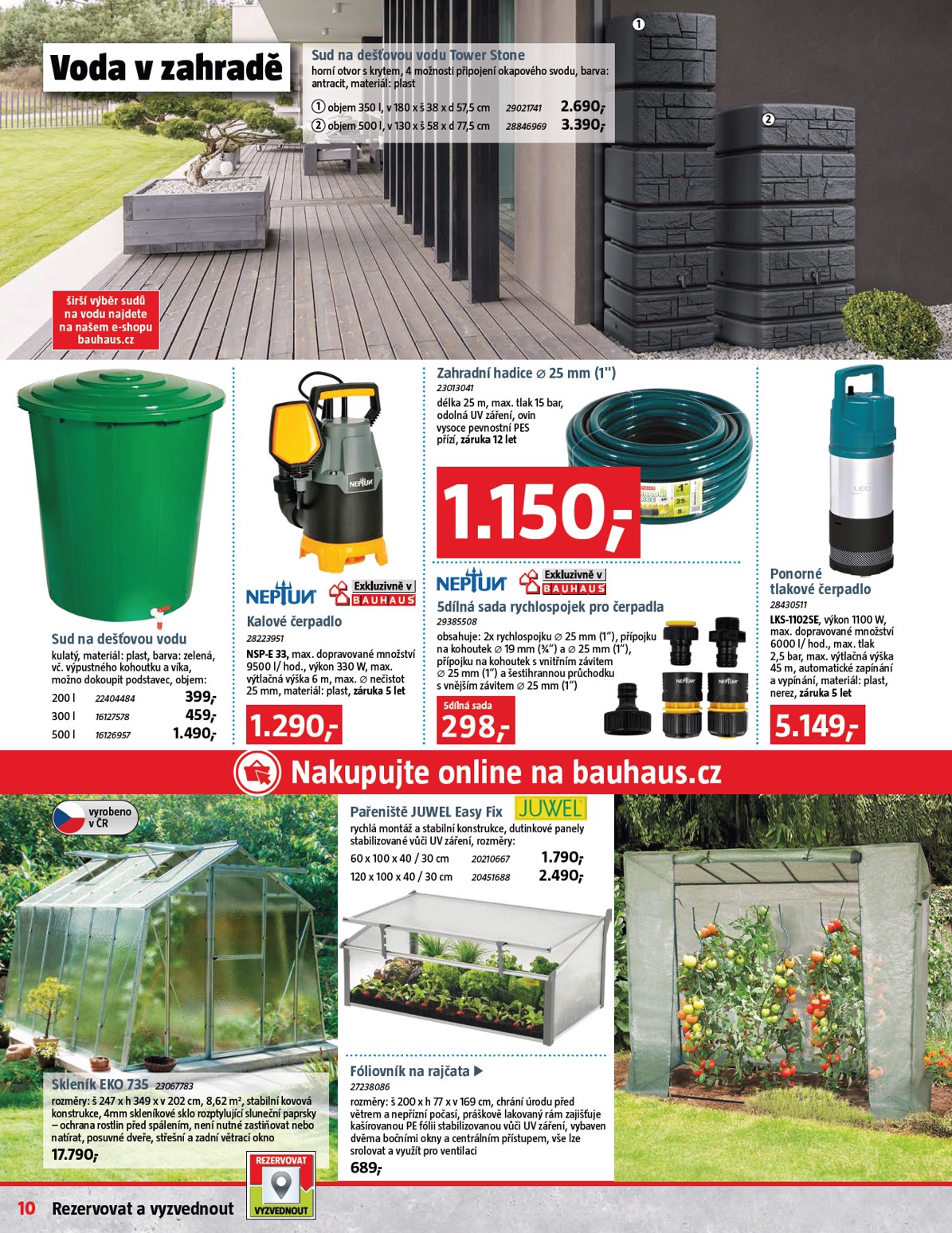 bauhaus - Bauhaus leták platný od pátku 06.03.2026 do středy 01.04.2026 - page: 10