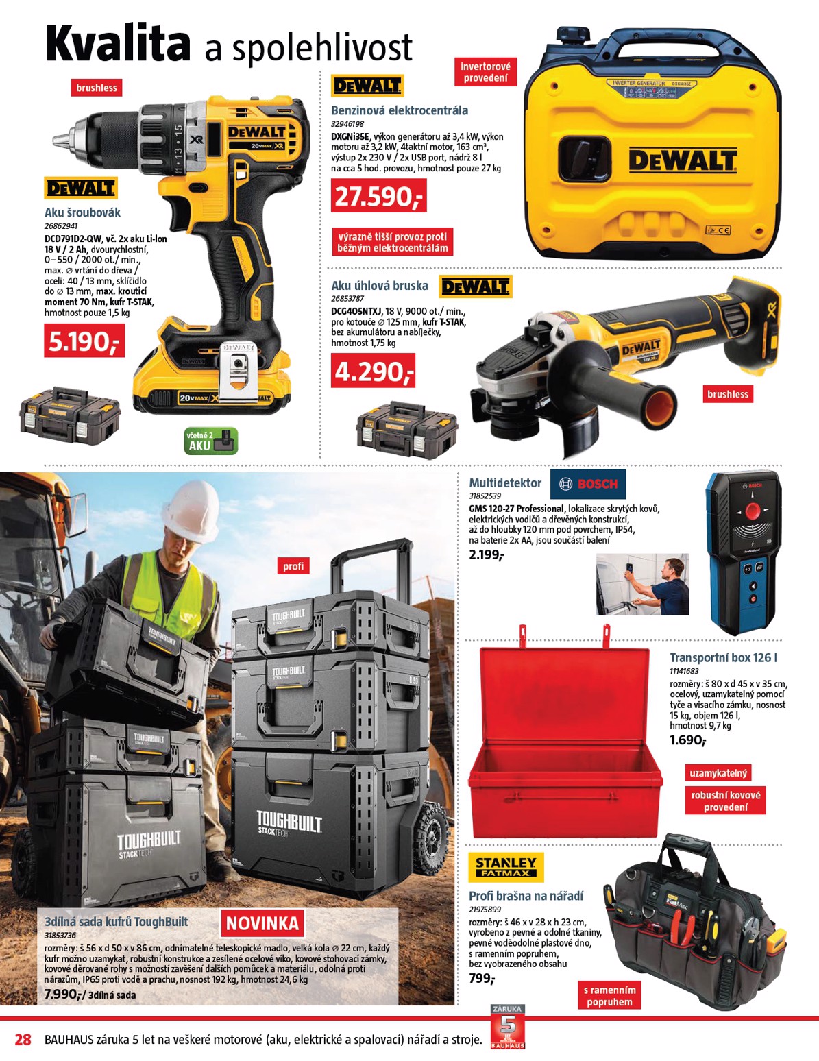 bauhaus - Bauhaus leták platný od pátku 06.03.2026 do středy 01.04.2026 - page: 28