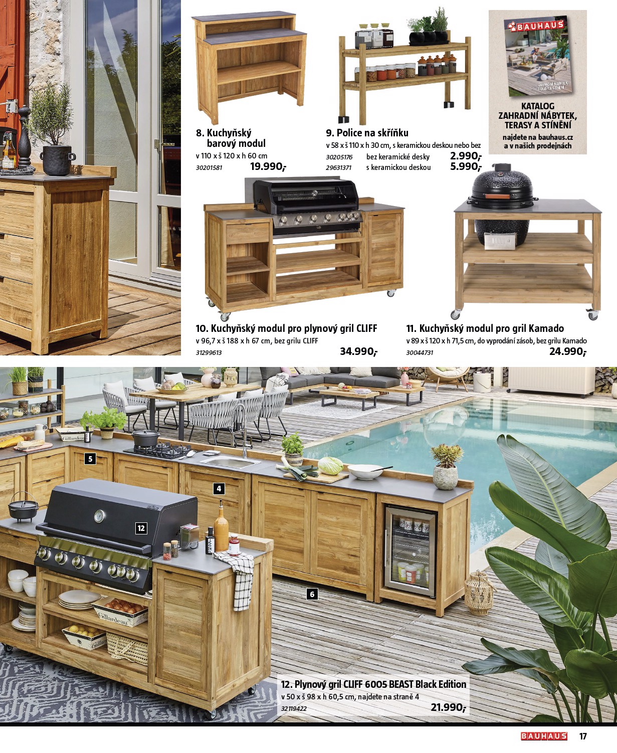 bauhaus - Bauhaus - Grily leták platný od úterý 17.03.2026 do pondělí 31.08.2026 - page: 17
