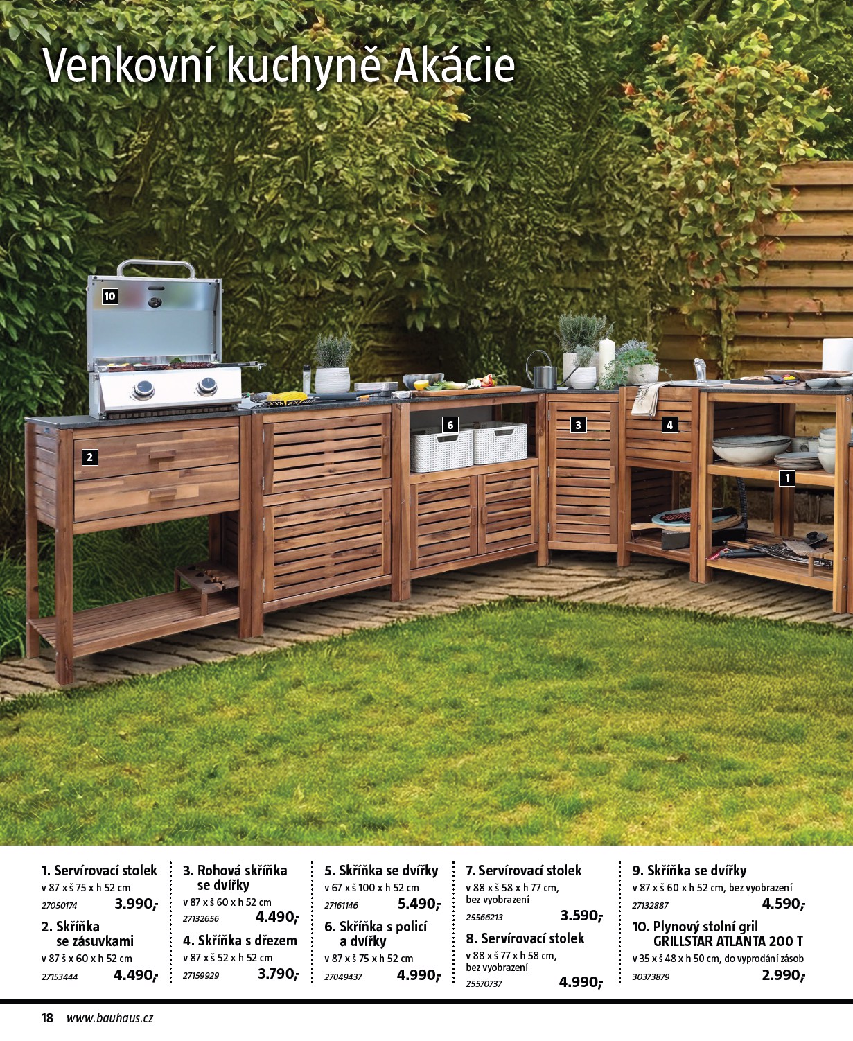 bauhaus - Bauhaus - Grily leták platný od úterý 17.03.2026 do pondělí 31.08.2026 - page: 18