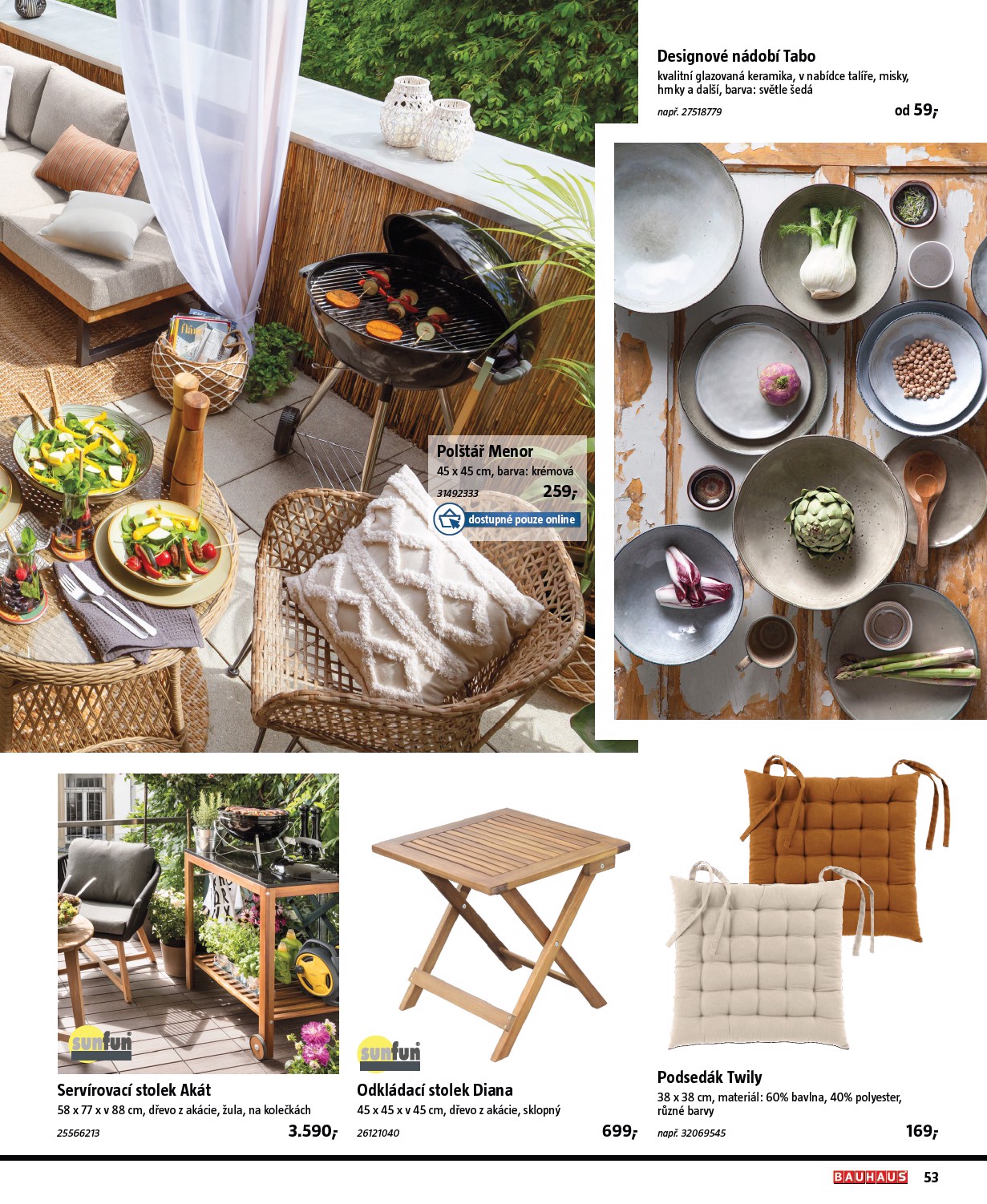 bauhaus - Bauhaus - Grily leták platný od úterý 17.03.2026 do pondělí 31.08.2026 - page: 53