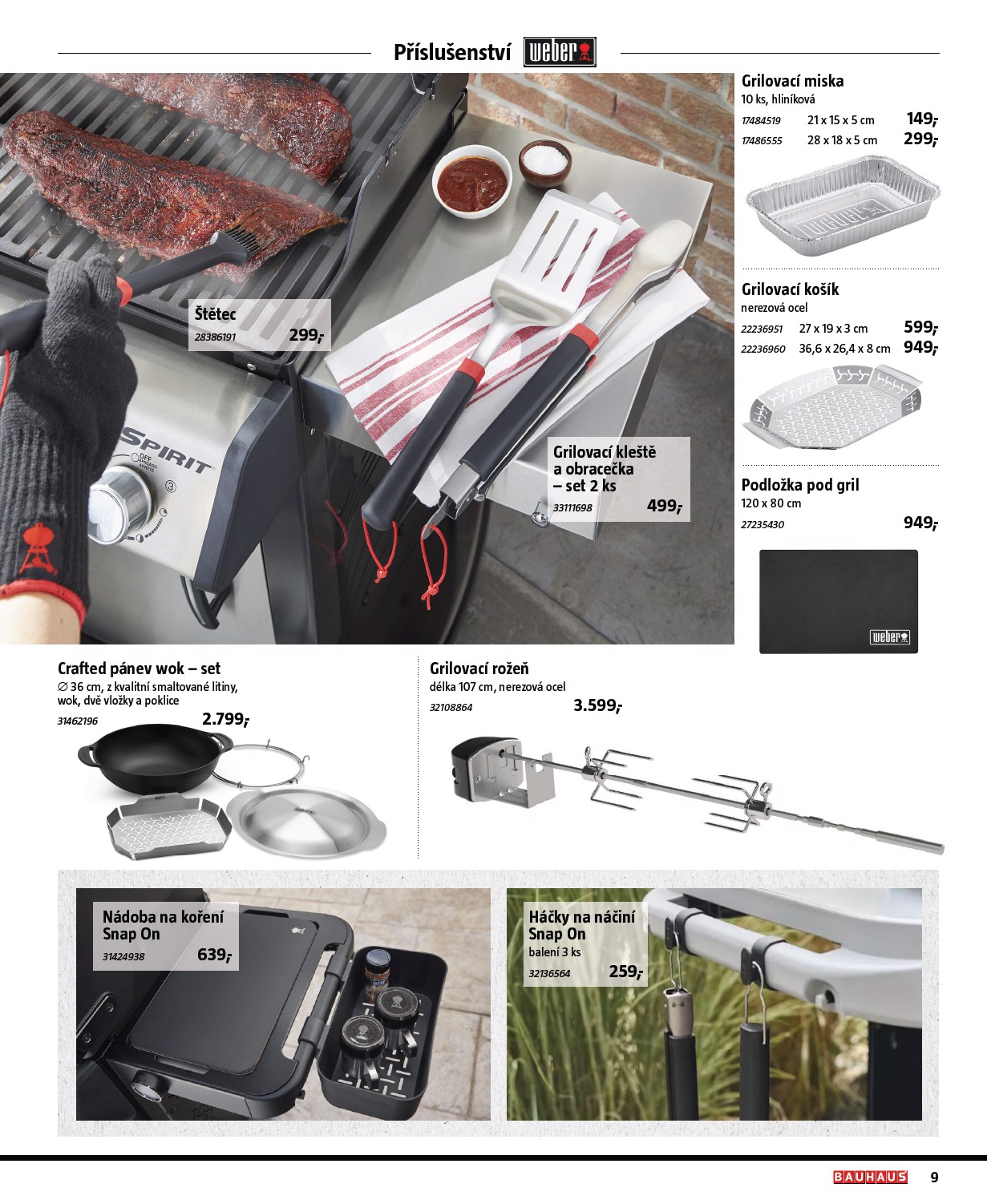 bauhaus - Bauhaus - Grily leták platný od úterý 17.03.2026 do pondělí 31.08.2026 - page: 9