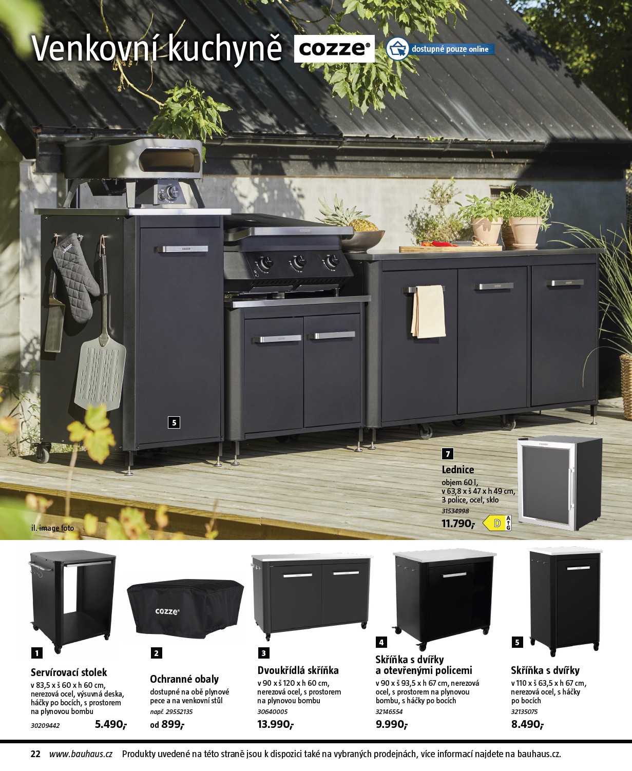 bauhaus - Bauhaus - Grily leták platný od úterý 17.03.2026 do pondělí 31.08.2026 - page: 22