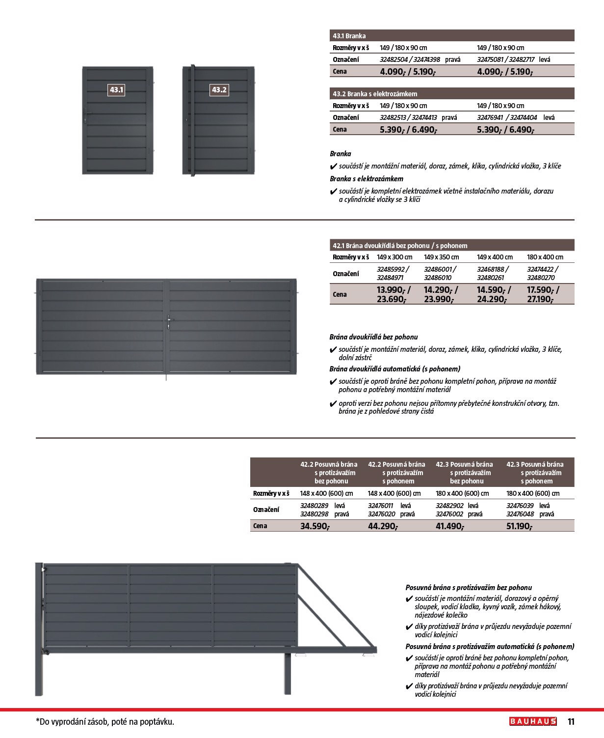 bauhaus - Bauhaus - Katalog Ploty a stínění leták platný od úterý 17.03.2026 do soboty 31.10.2026 - page: 11