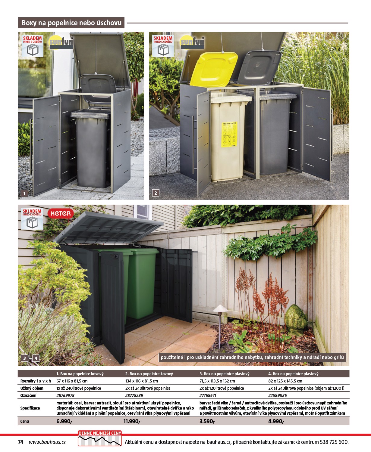 bauhaus - Bauhaus - Katalog Ploty a stínění leták platný od úterý 17.03.2026 do soboty 31.10.2026 - page: 74