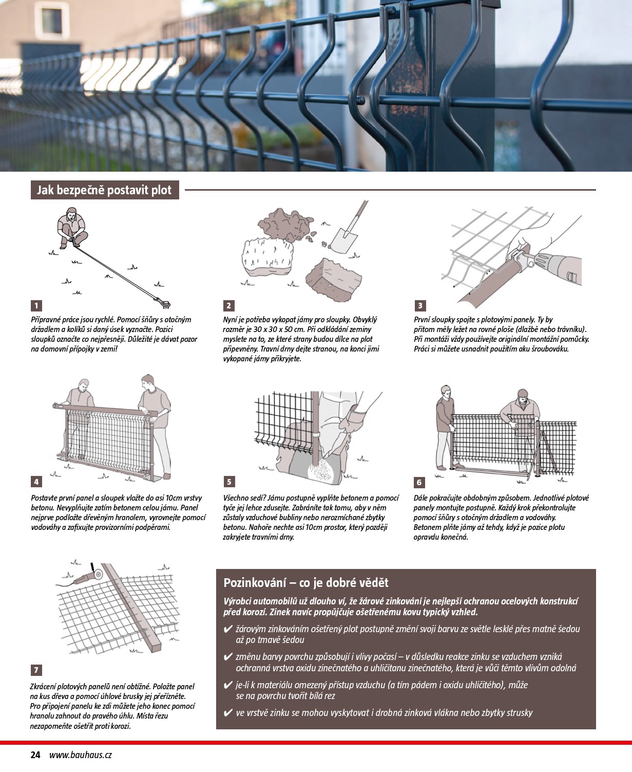bauhaus - Bauhaus - Katalog Ploty a stínění leták platný od úterý 17.03.2026 do soboty 31.10.2026 - page: 24