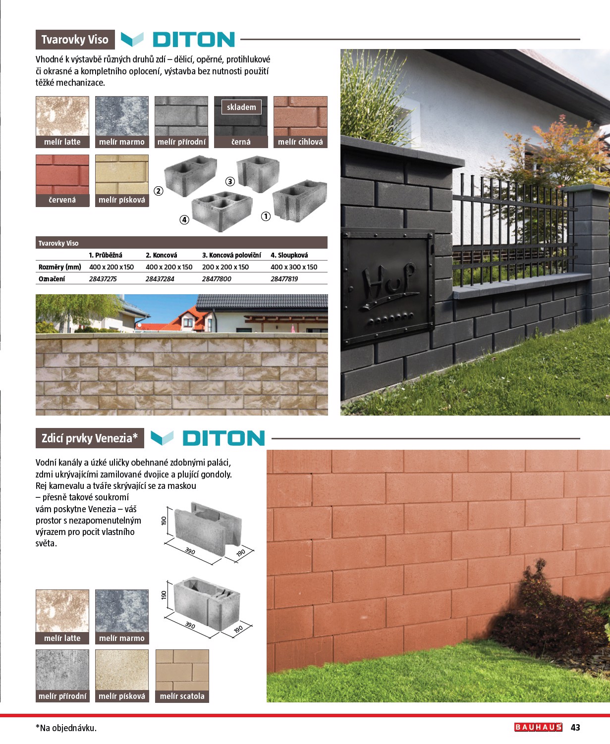 bauhaus - Bauhaus - Katalog Ploty a stínění leták platný od úterý 17.03.2026 do soboty 31.10.2026 - page: 43