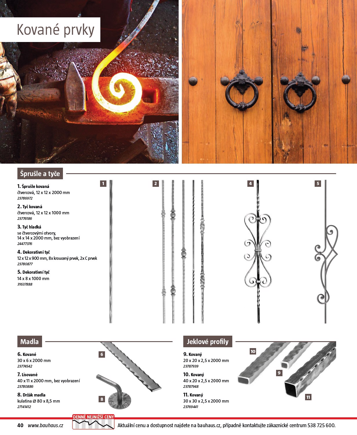 bauhaus - Bauhaus - Katalog Ploty a stínění leták platný od úterý 17.03.2026 do soboty 31.10.2026 - page: 40