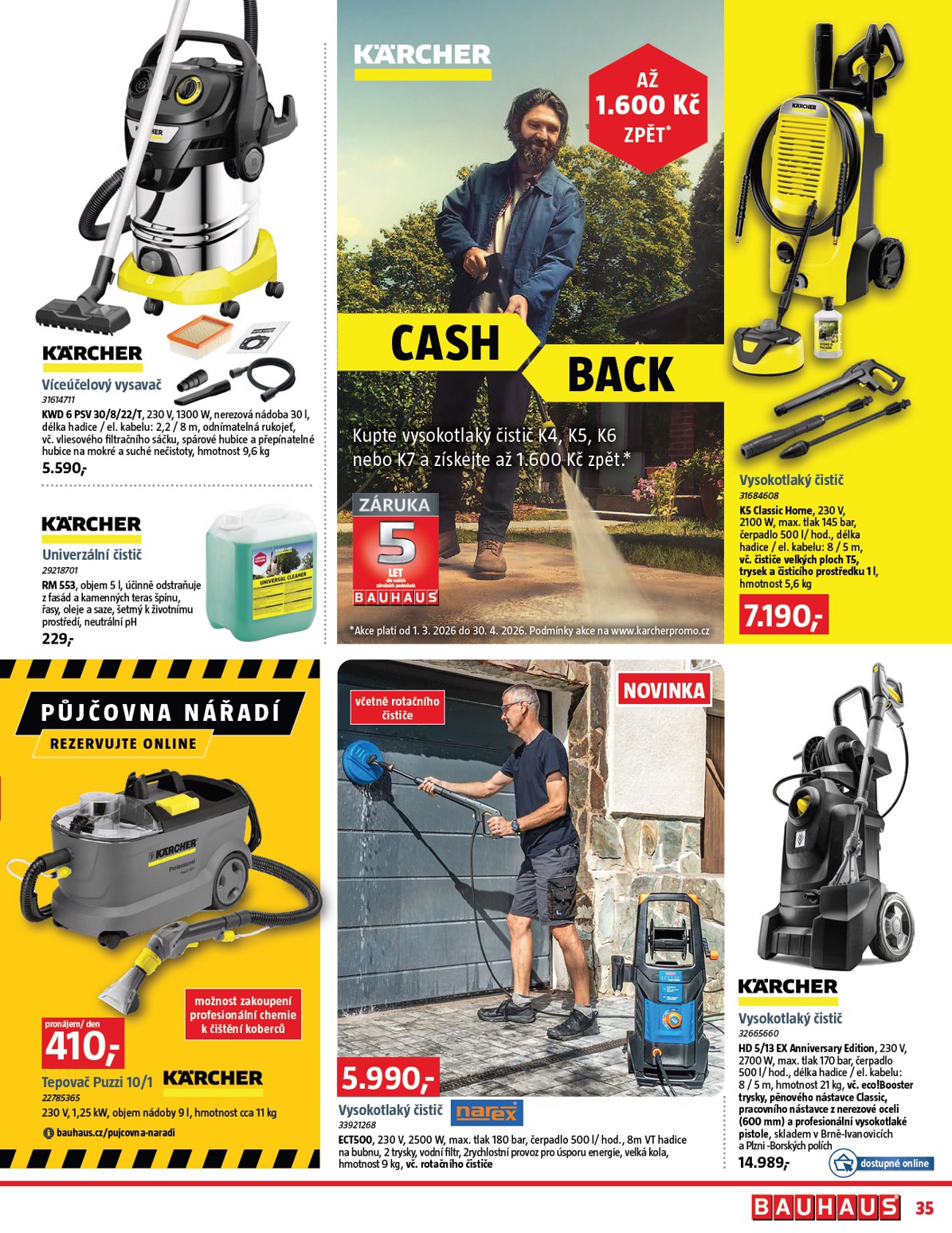 bauhaus - Bauhaus leták platný od čtvrtka 02.04.2026 do středy 29.04.2026 - page: 35