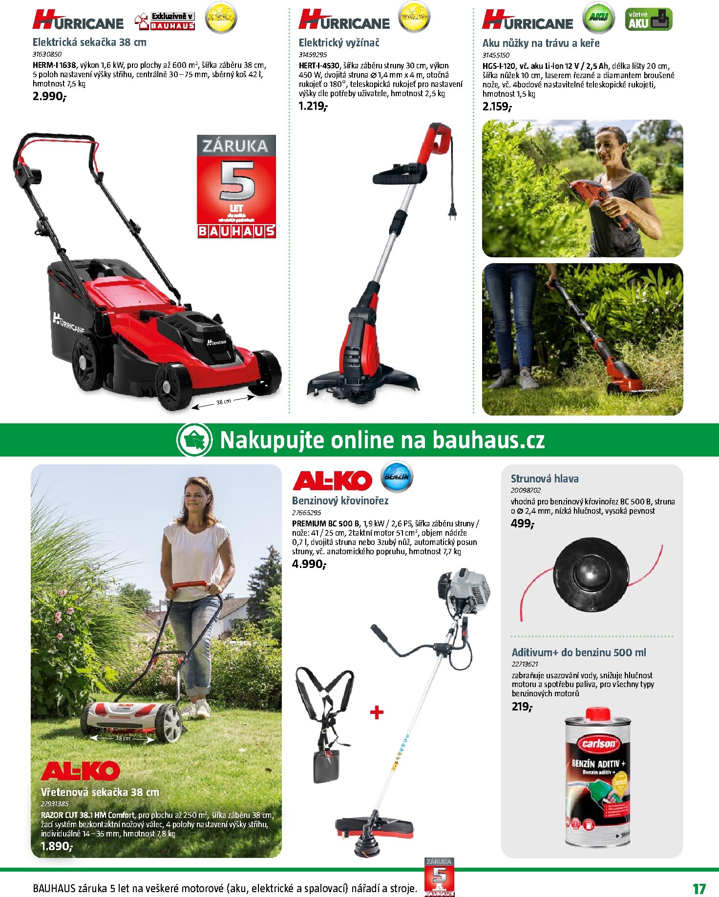 bauhaus - Aktuální Bauhaus - Zahradní centrum leták platný od pátku 17.04.2026 do čtvrtka 14.05.2026 - page: 17