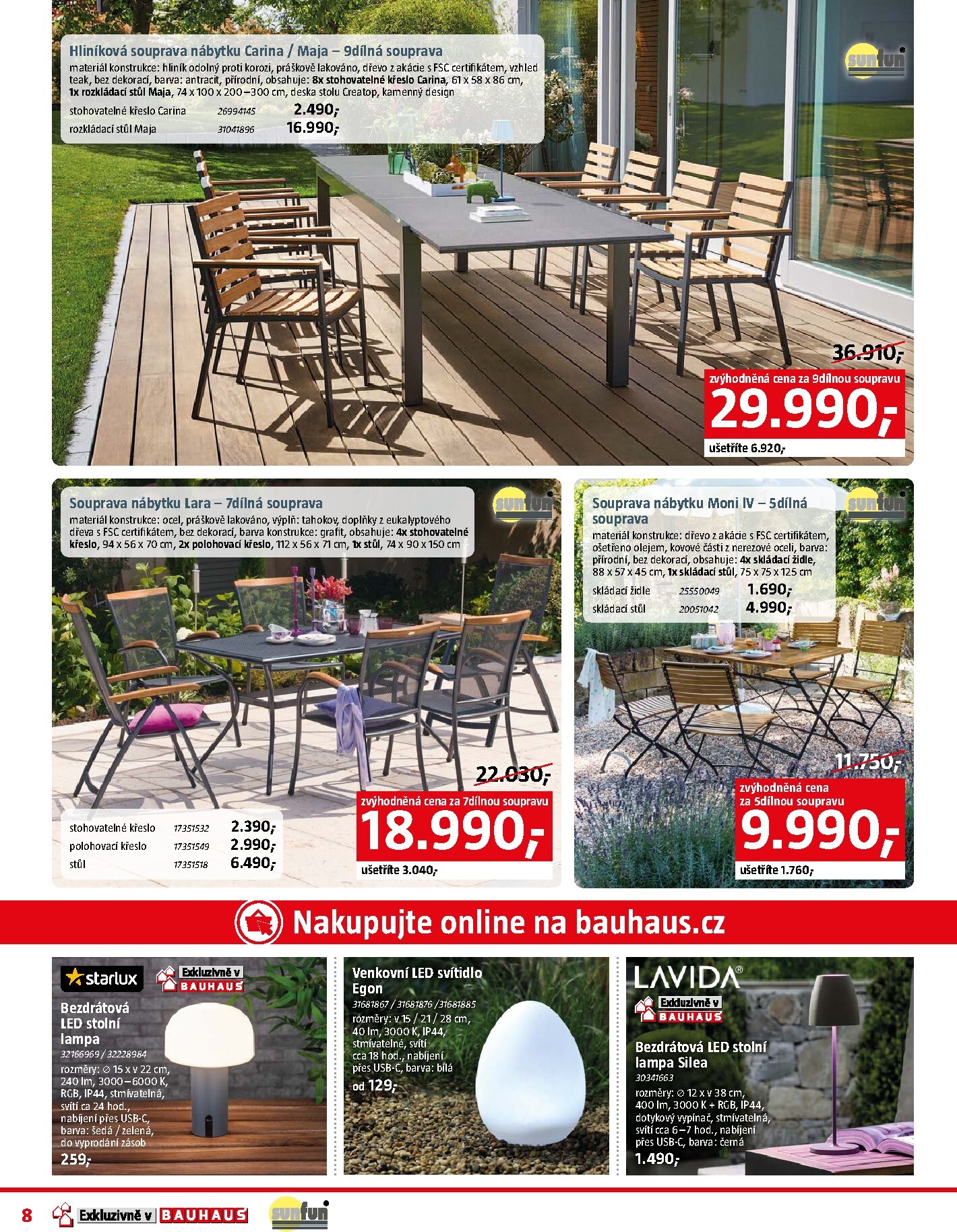 bauhaus - Aktuální Bauhaus leták platný od čtvrtka 30.04.2026 do čtvrtka 28.05.2026 - page: 8