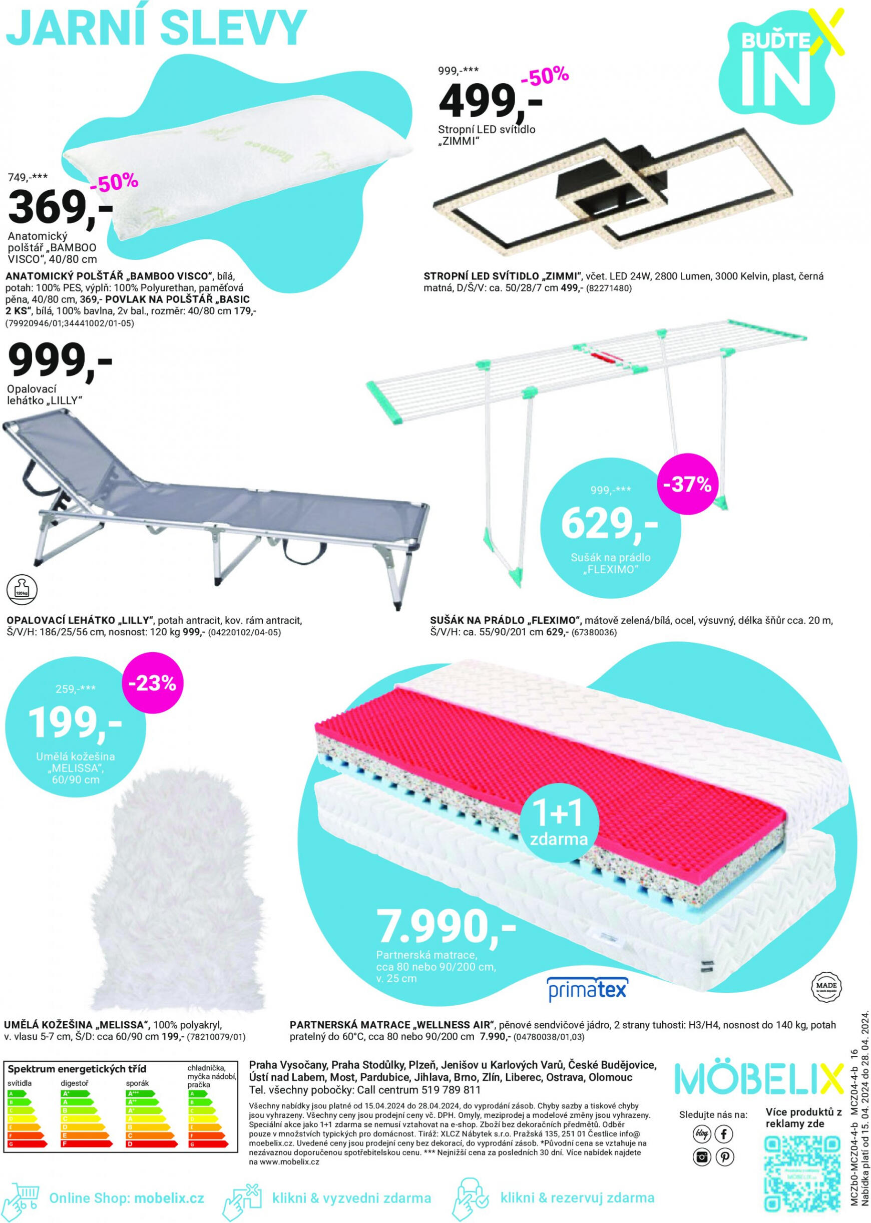 mobelix - Leták Möbelix aktuální 15.04. - 24.04. - page: 16