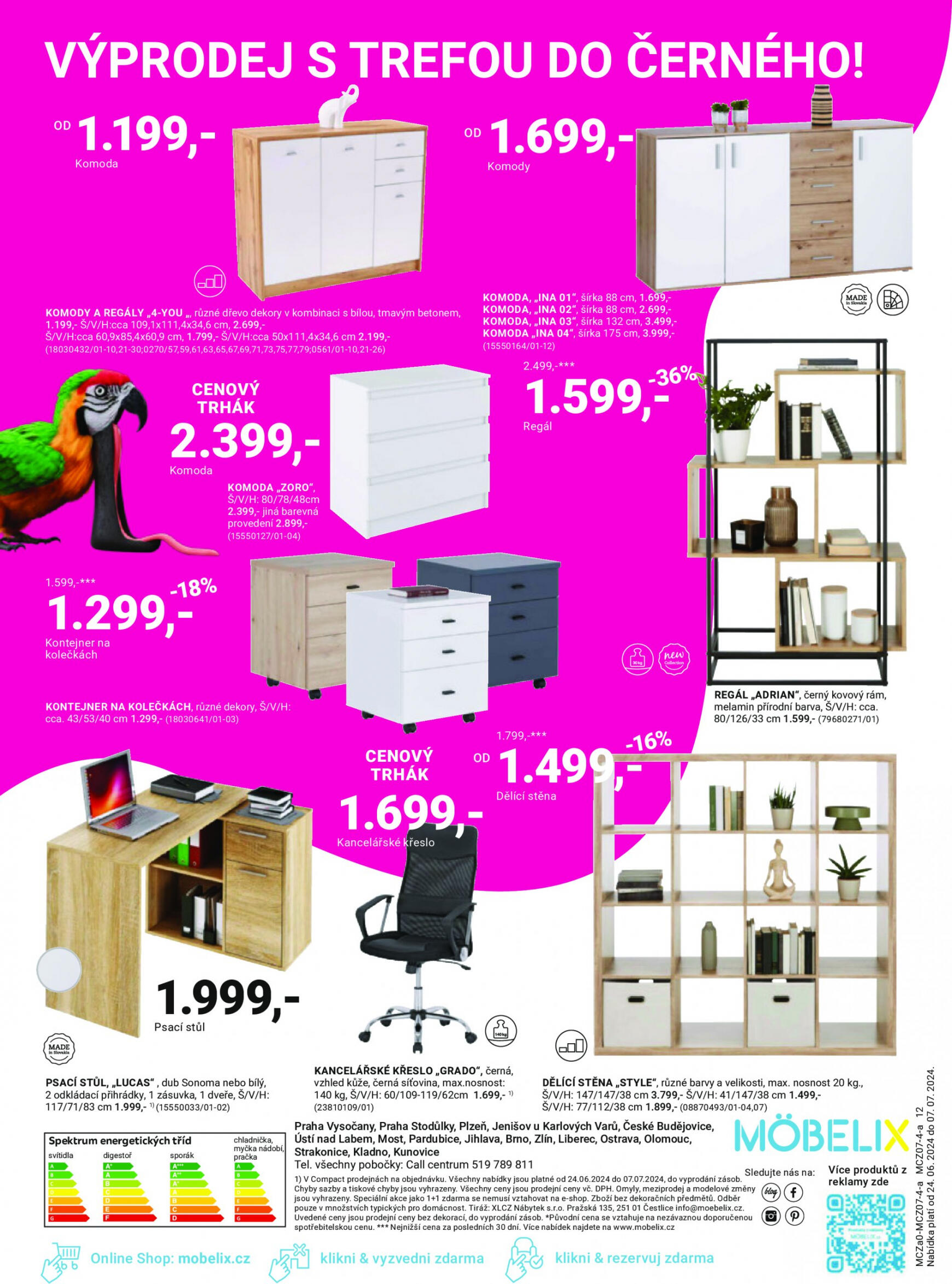 mobelix - Leták Möbelix aktuální 24.06. - 07.07. - page: 12