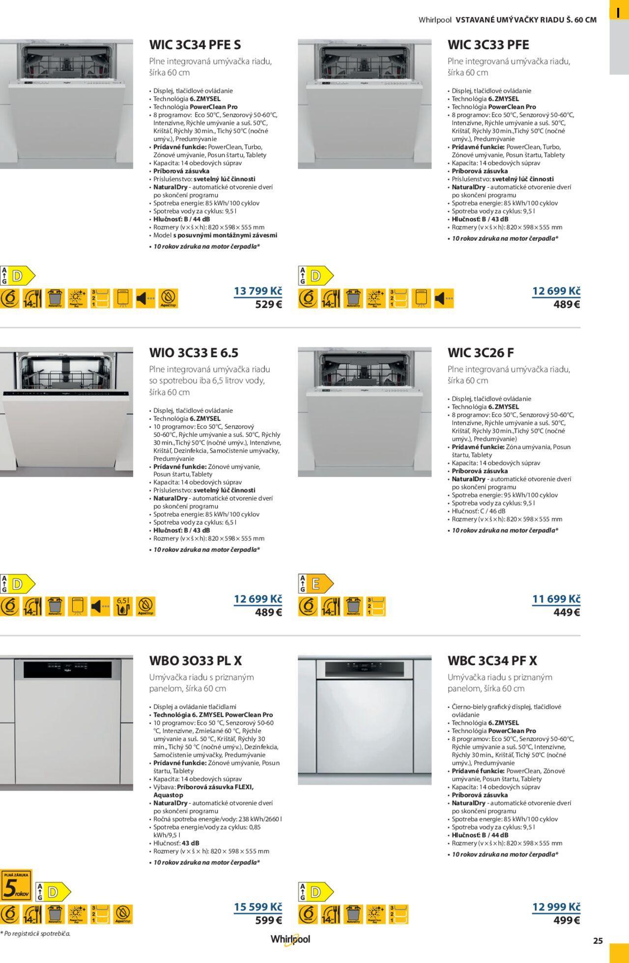 mobelix - Möbelix leták - Whirlpool 01.01.2024 - 31.12.2024 - page: 25