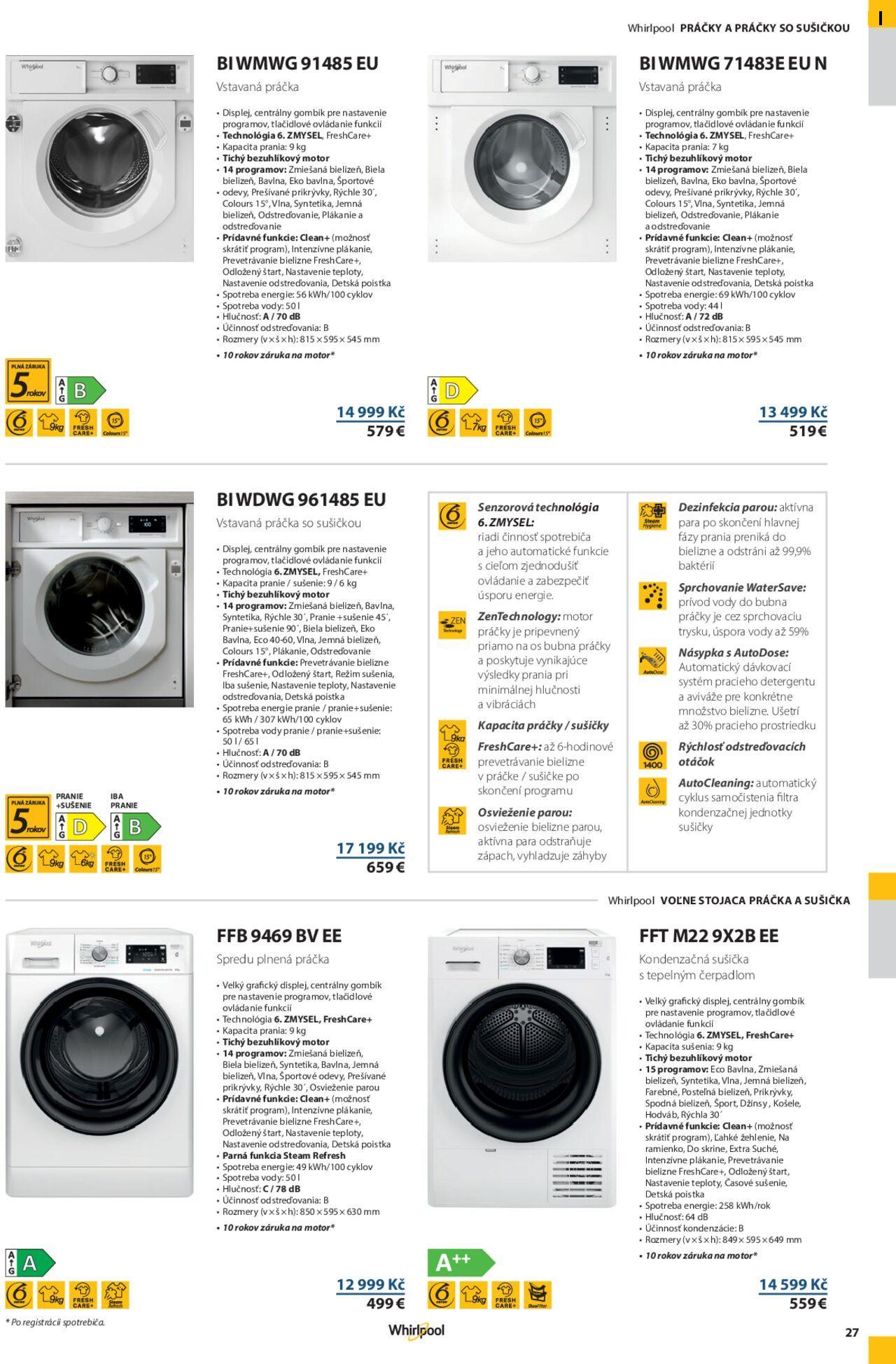 mobelix - Möbelix leták - Whirlpool 01.01.2024 - 31.12.2024 - page: 27