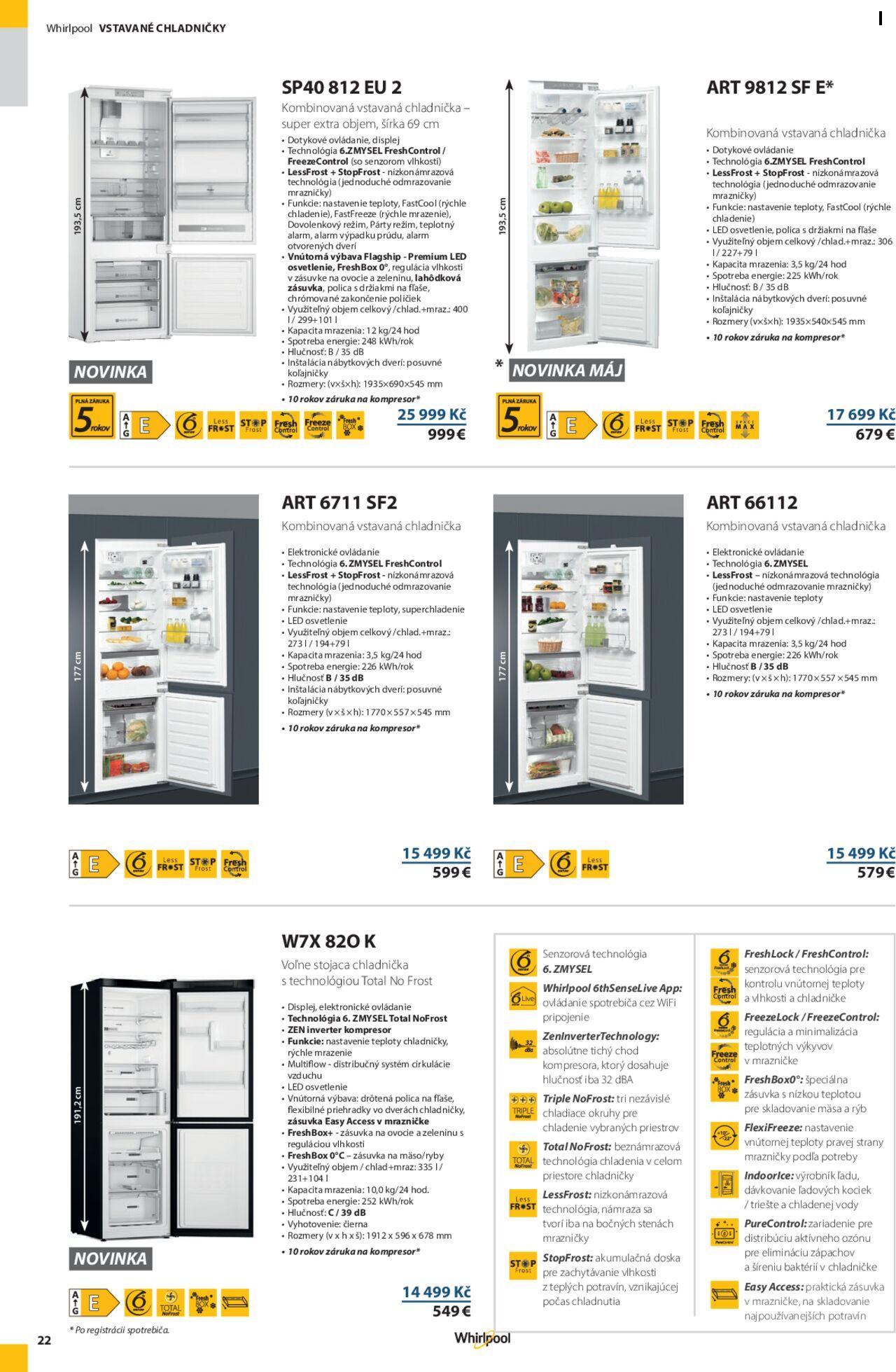 mobelix - Möbelix leták - Whirlpool 01.01.2024 - 31.12.2024 - page: 22