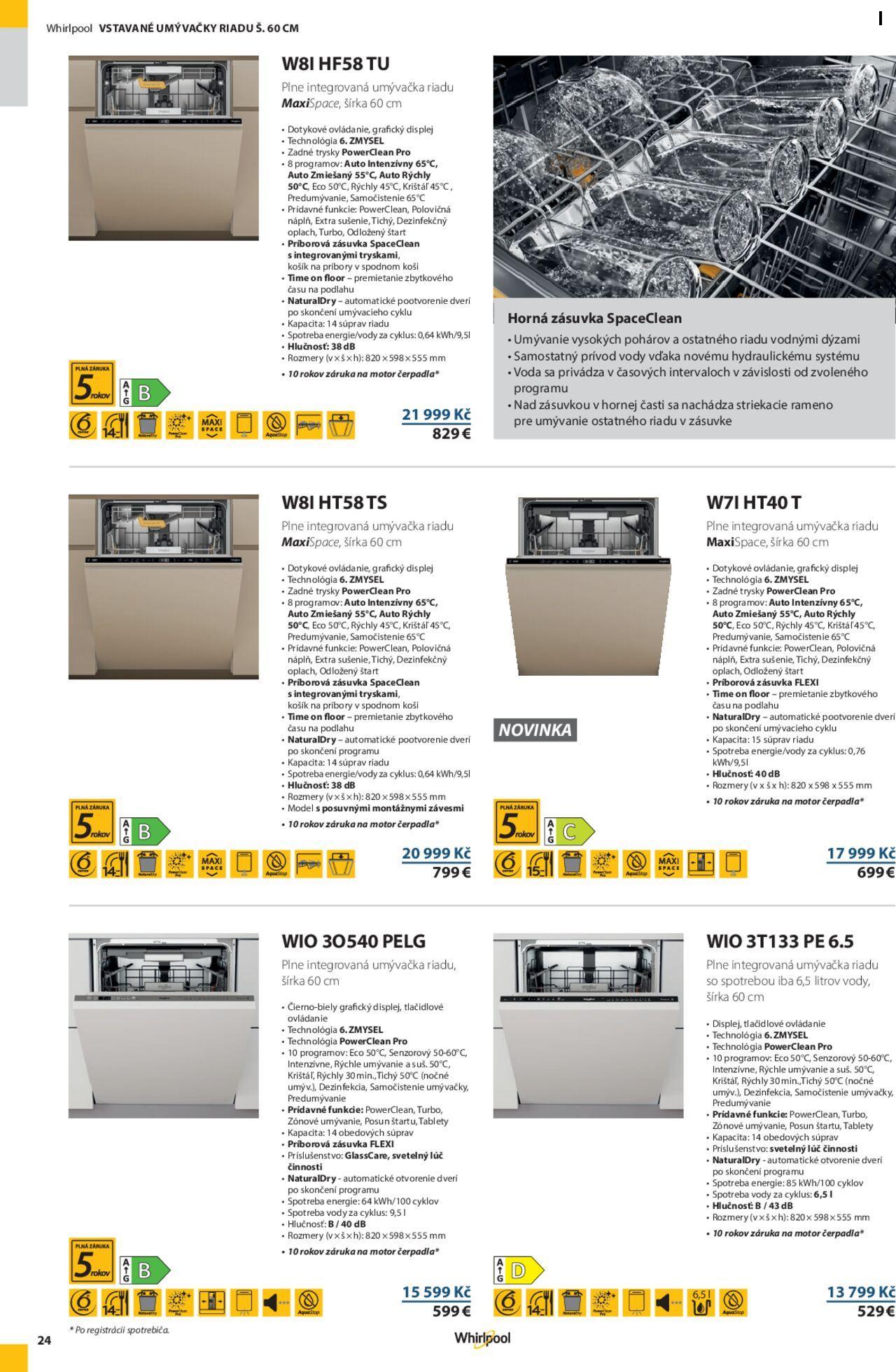 mobelix - Möbelix leták - Whirlpool 01.01.2024 - 31.12.2024 - page: 24