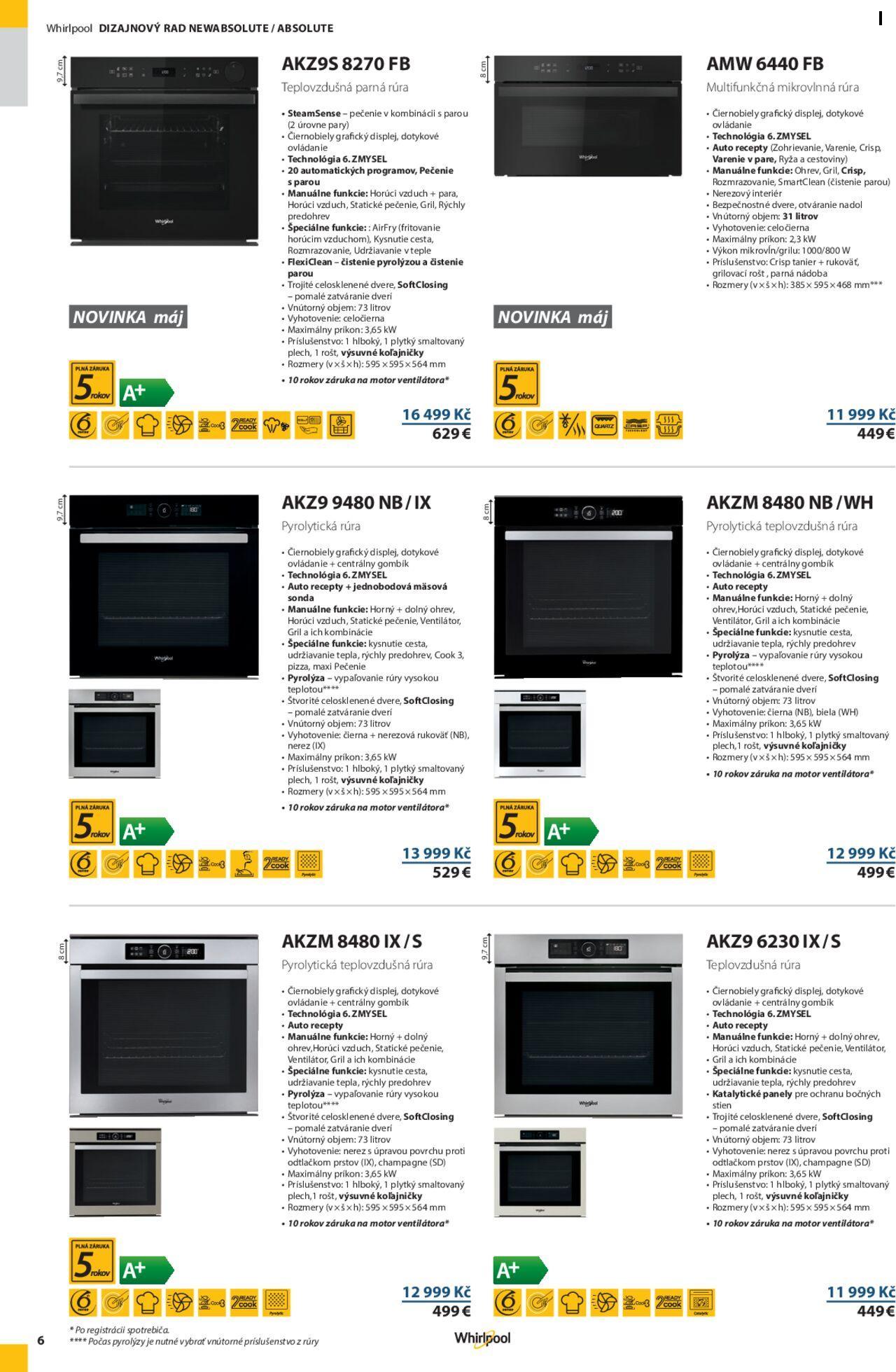 mobelix - Möbelix leták - Whirlpool 01.01.2024 - 31.12.2024 - page: 6