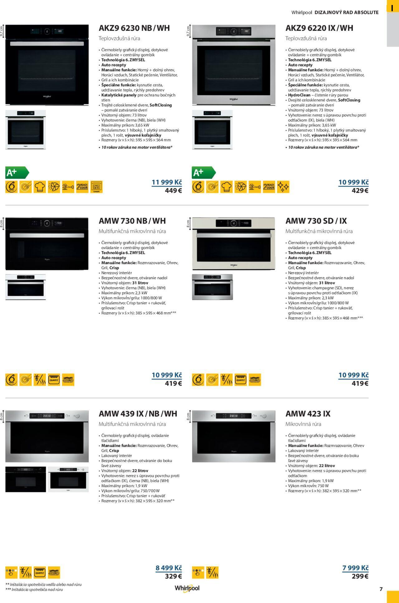 mobelix - Möbelix leták - Whirlpool 01.01.2024 - 31.12.2024 - page: 7