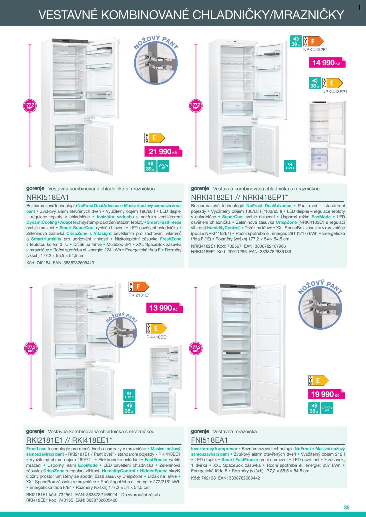 mobelix - Möbelix leták - Gorenje 29.03.2023 - 31.12.2024 - page: 35