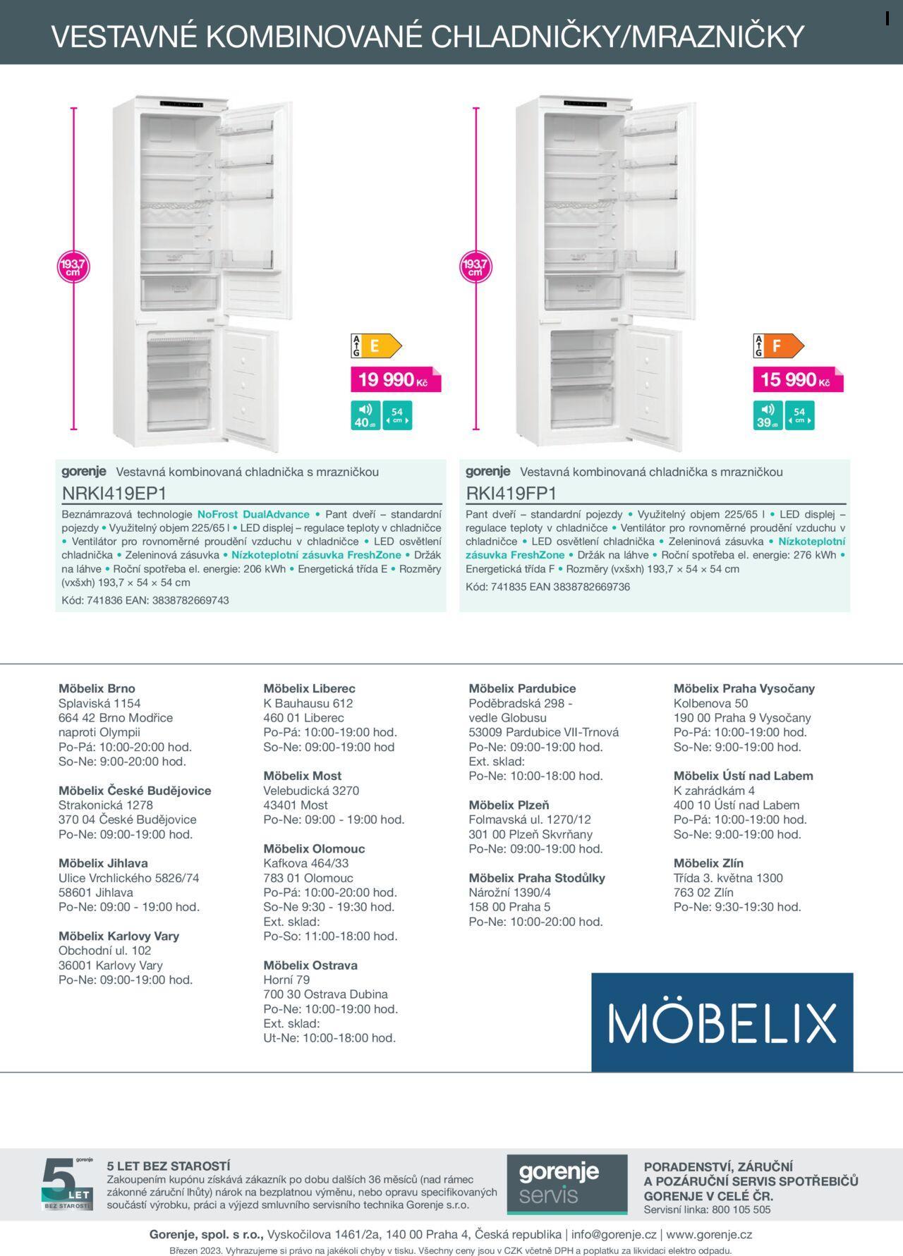 mobelix - Möbelix leták - Gorenje 29.03.2023 - 31.12.2024 - page: 36