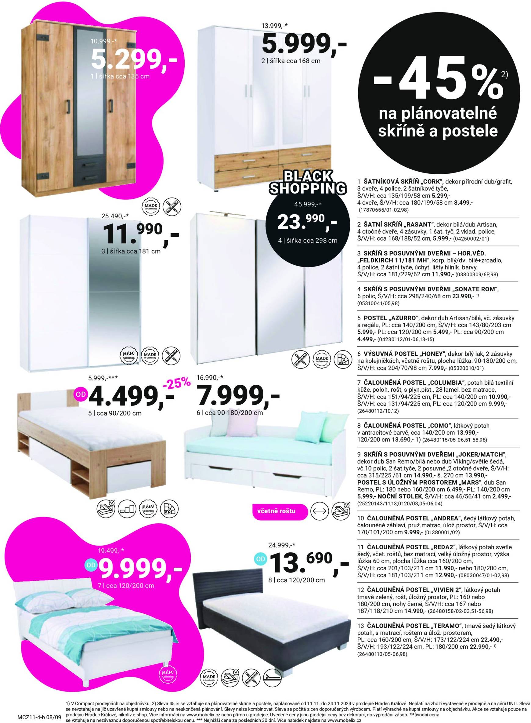 mobelix - Leták Möbelix - Black Friday od 11.11. do 24.11. - page: 8