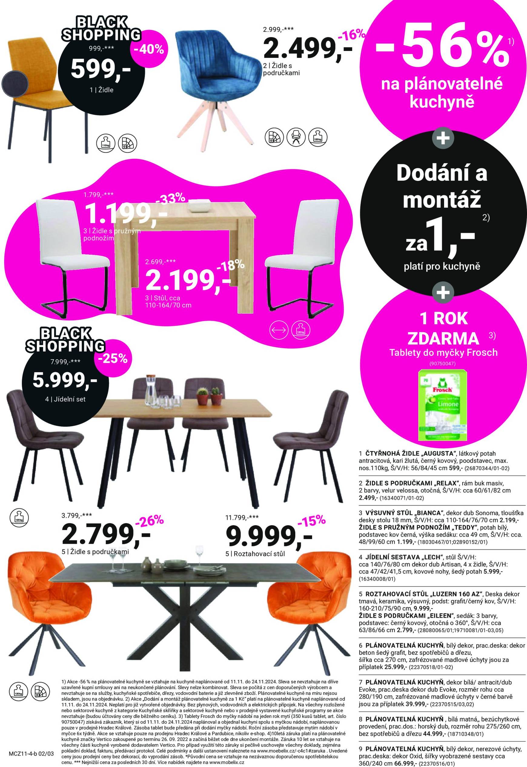 mobelix - Leták Möbelix - Black Friday od 11.11. do 24.11. - page: 2