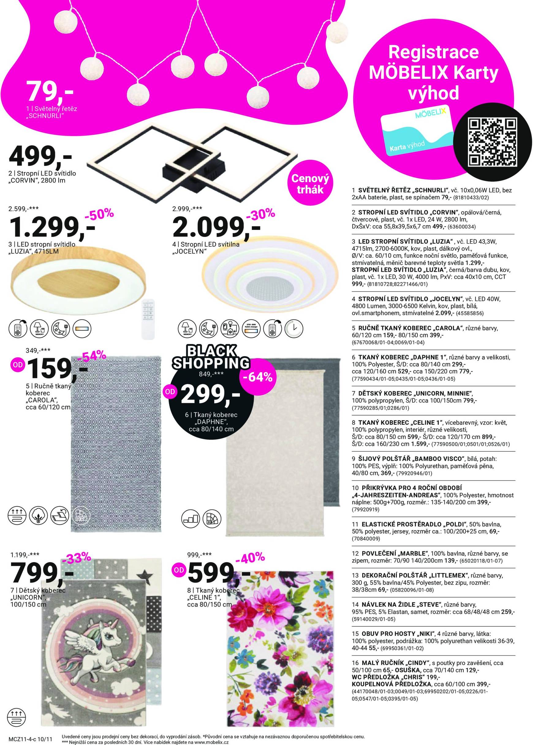 mobelix - Leták Möbelix - Black Friday od 25.11. do 01.12. - page: 10