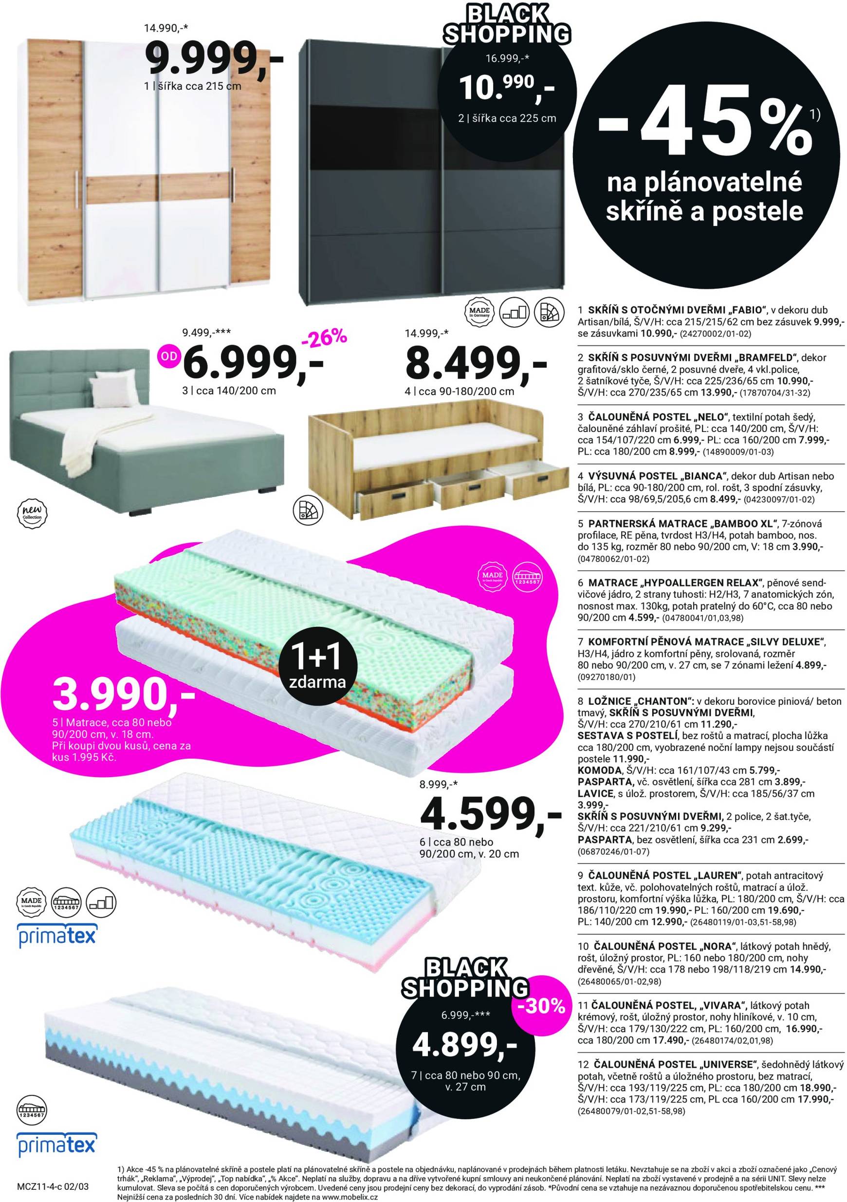 mobelix - Leták Möbelix - Black Friday od 25.11. do 01.12. - page: 2