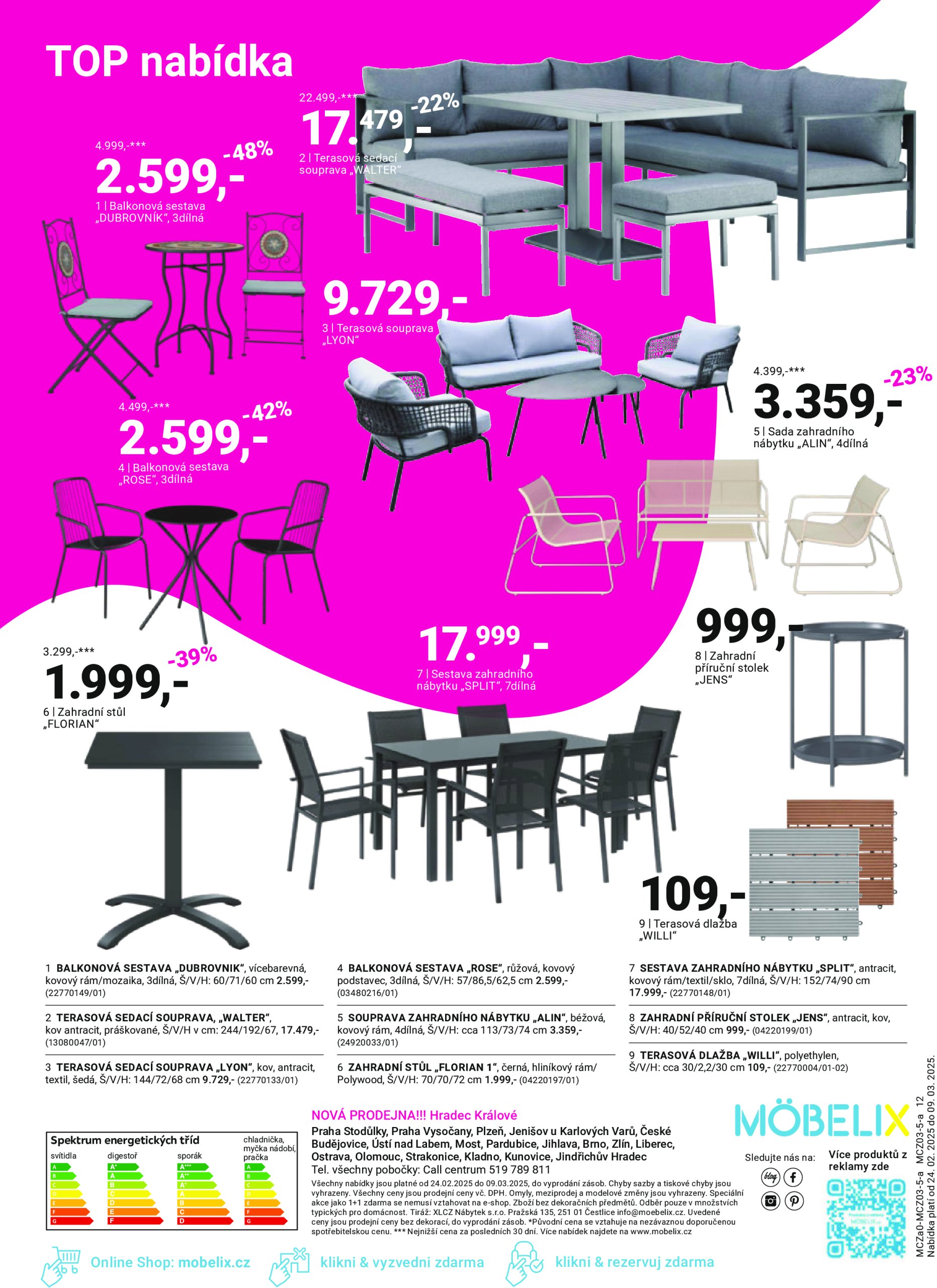 mobelix - Leták Möbelix od 24.02. do 09.03. - page: 12