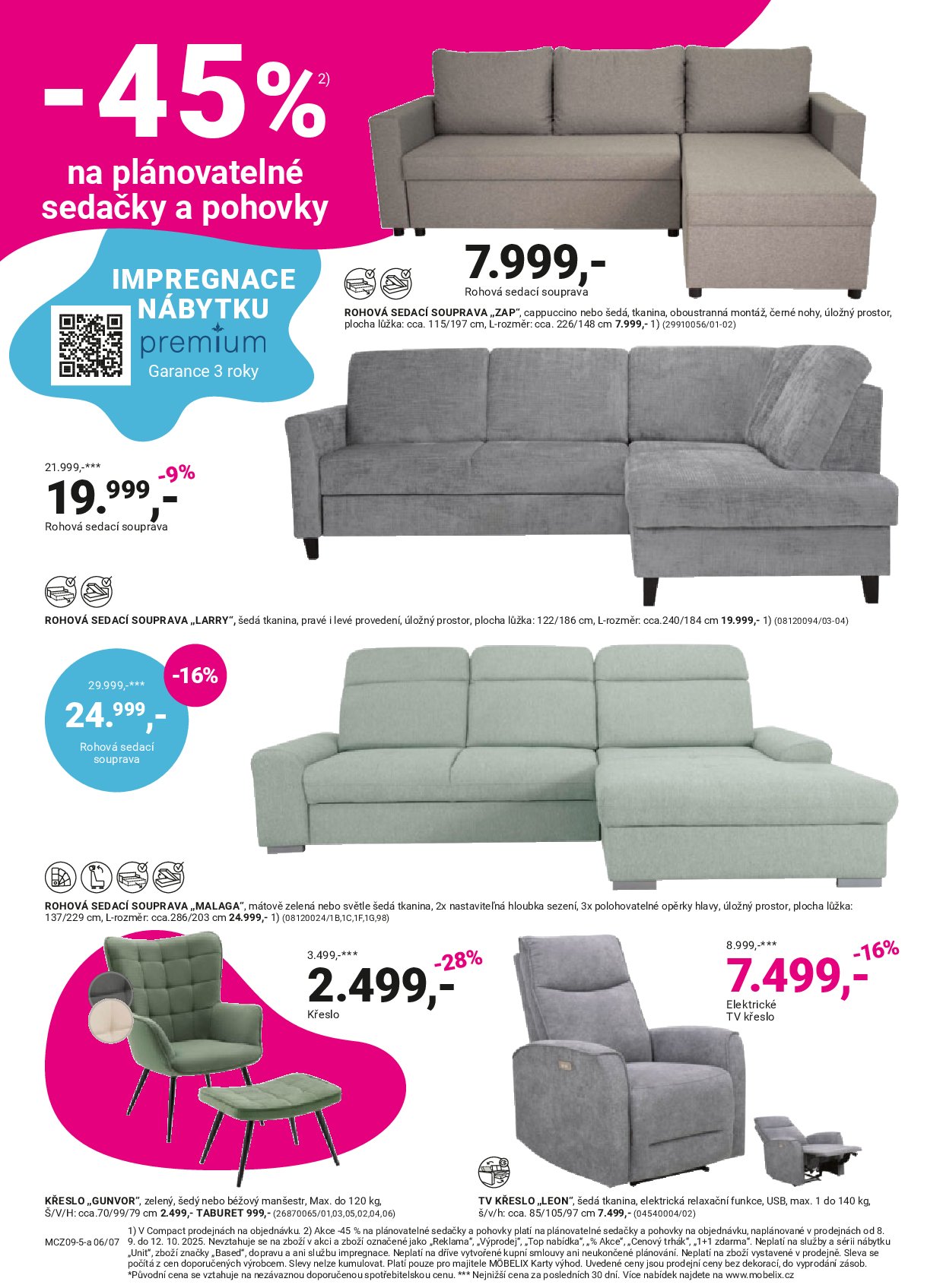 mobelix - Leták Möbelix od 08.09. do 12.10. - page: 6