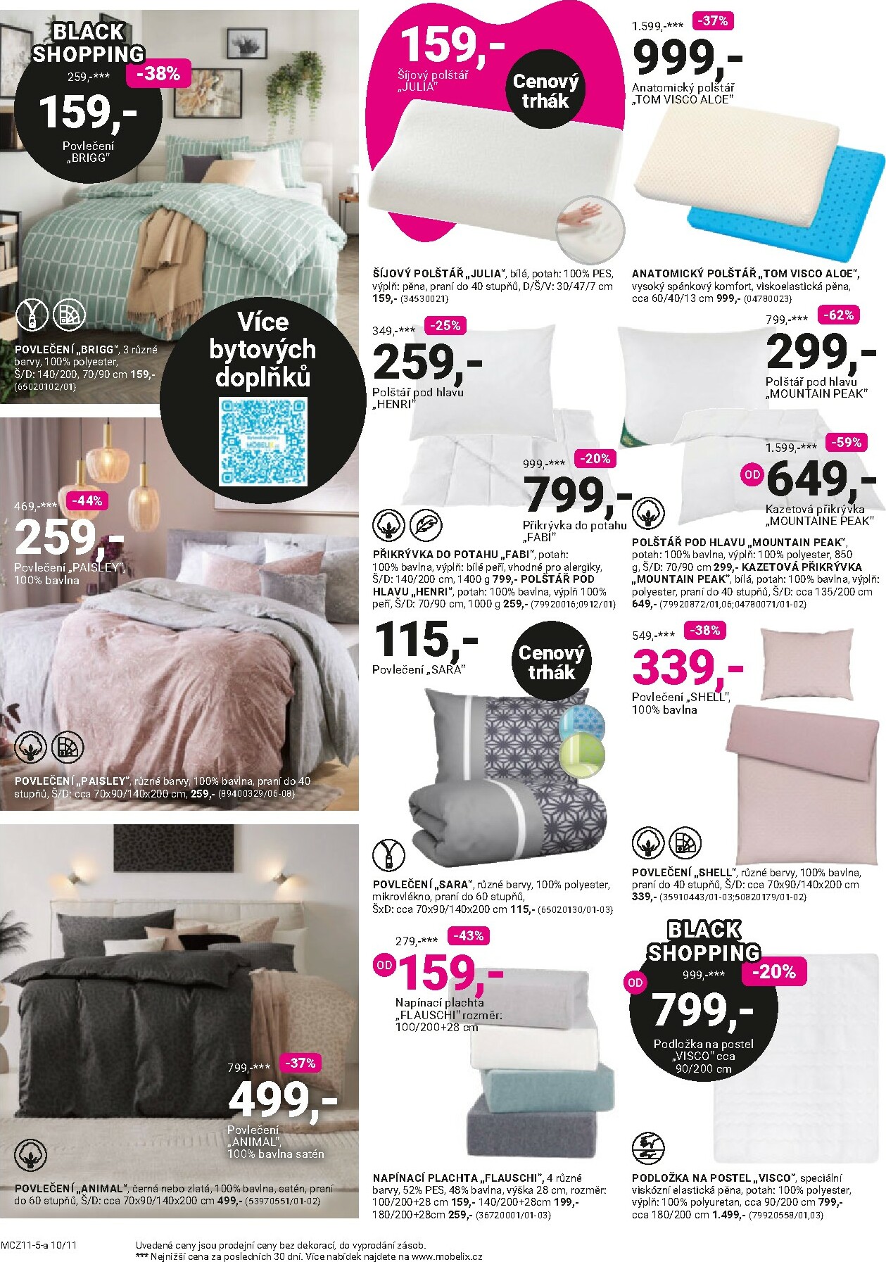 mobelix - Aktuální leták Möbelix - Black Friday od 10.11. do 23.11. - page: 10