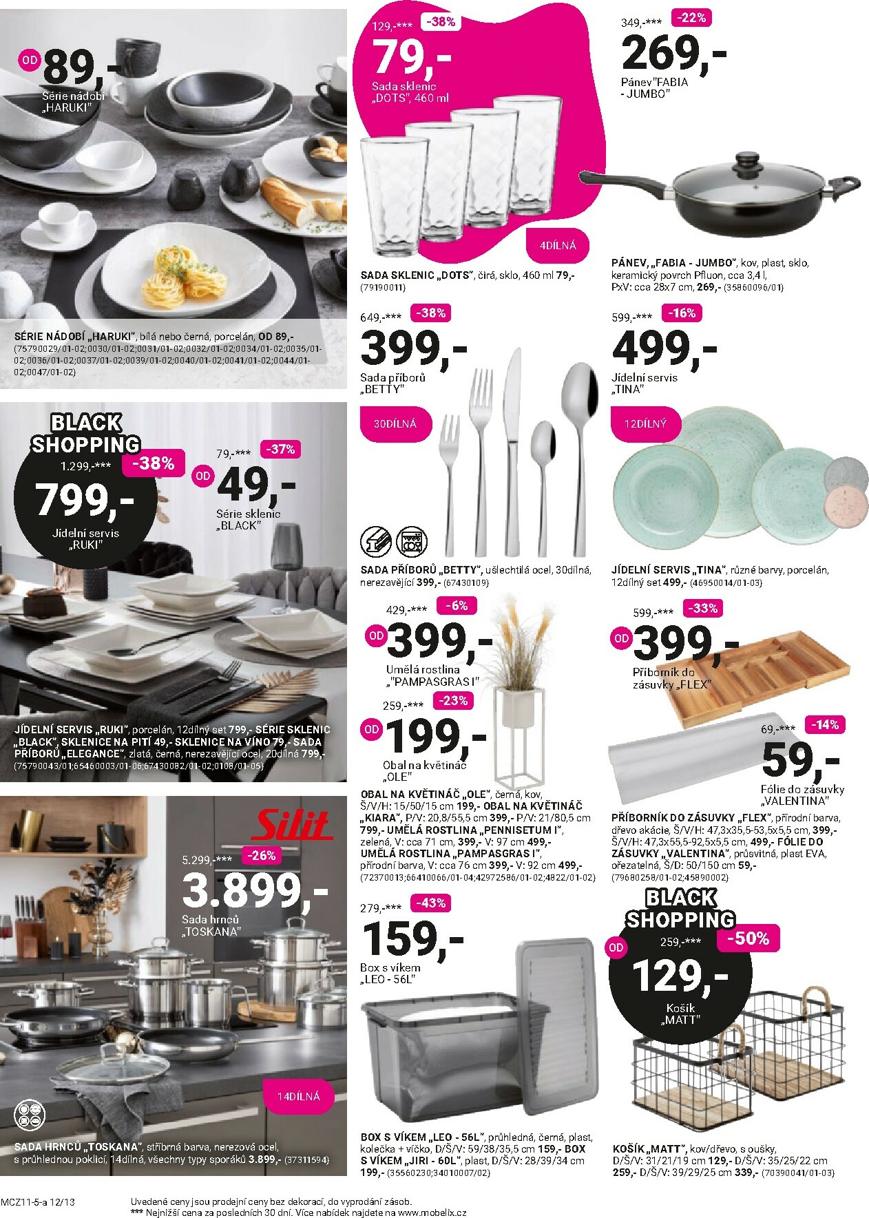 mobelix - Aktuální leták Möbelix - Black Friday od 10.11. do 23.11. - page: 12