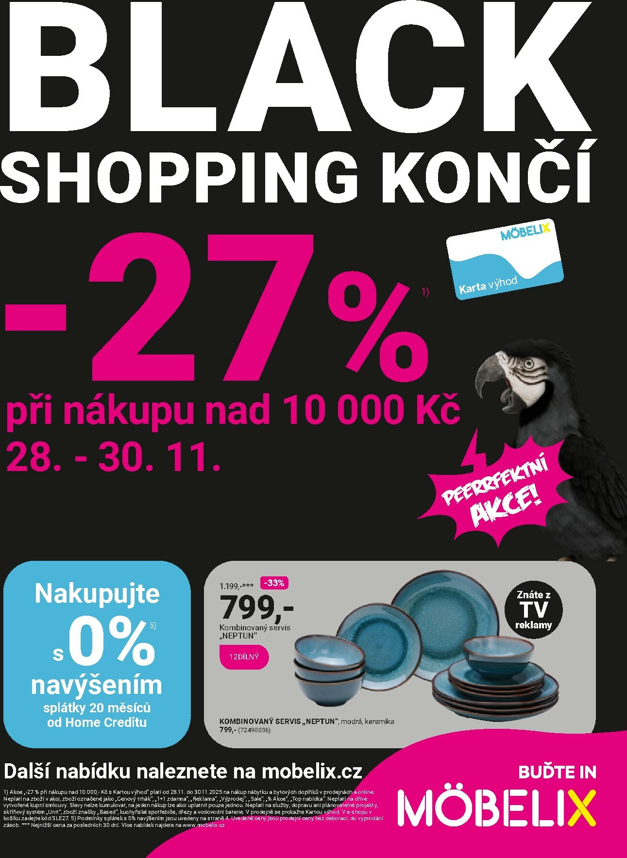 mobelix - Aktuální leták Möbelix - Black Friday od 24.11. do 07.12.