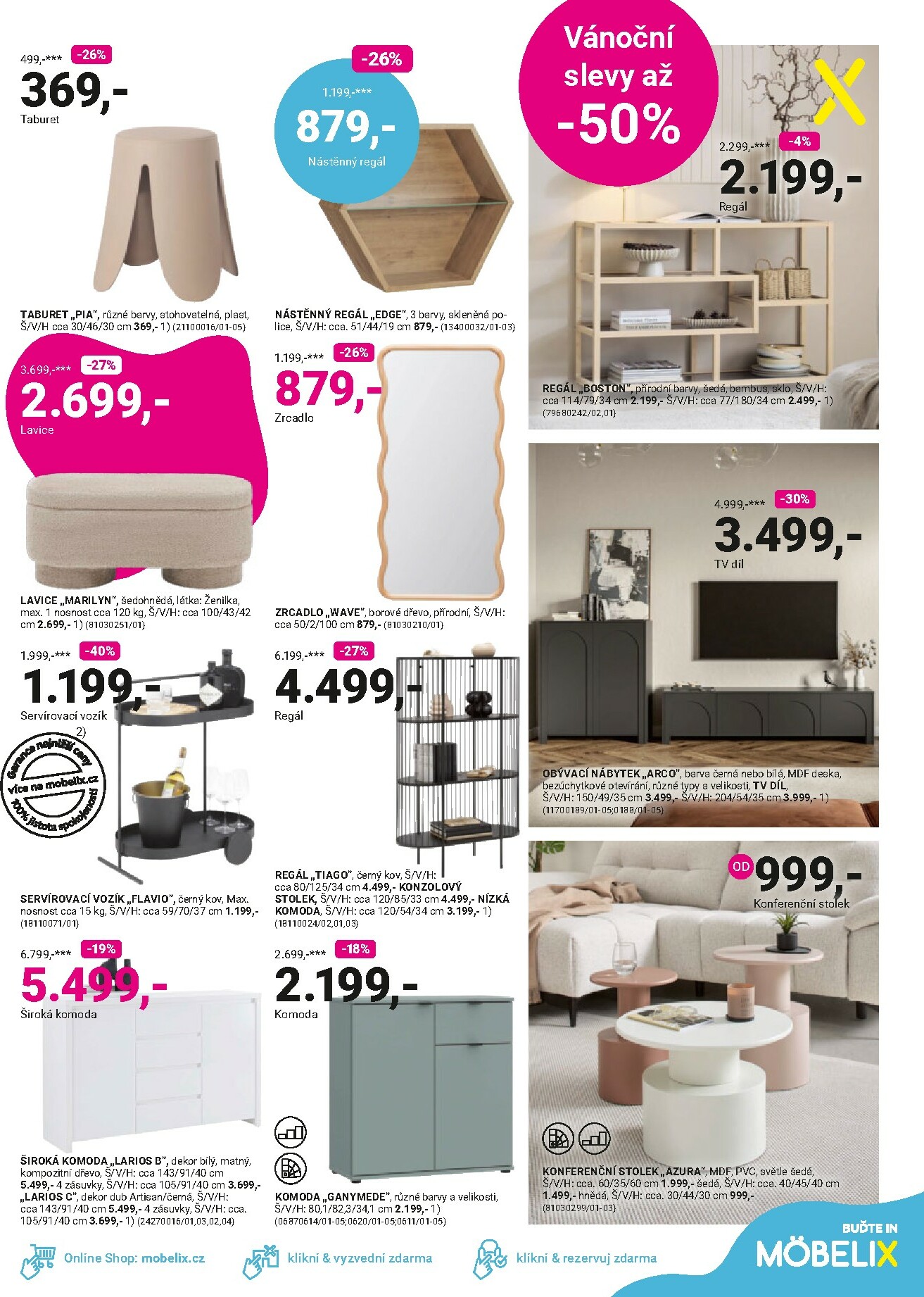 mobelix - Aktuální leták Möbelix - Vánoční slevy od 08.12. do 28.12. - page: 11