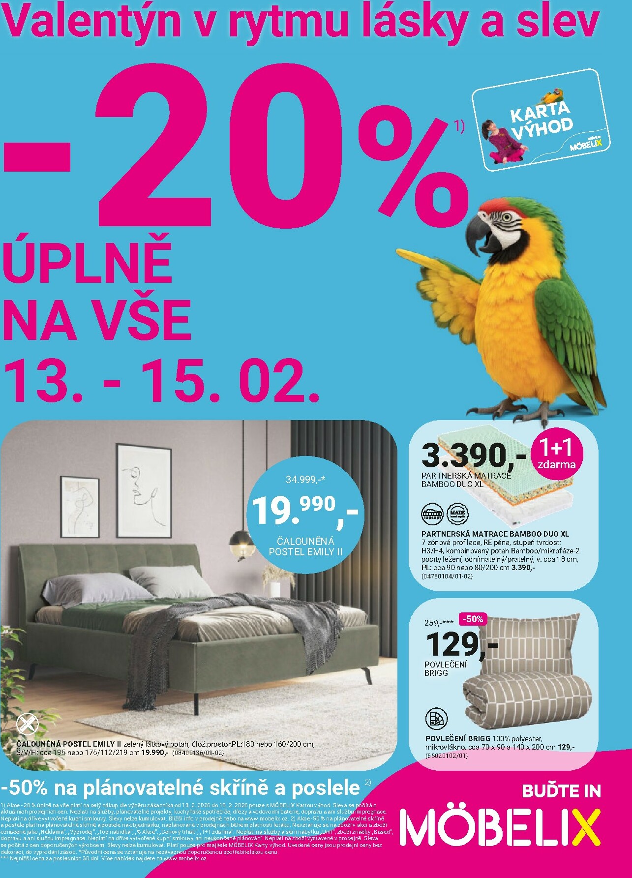 mobelix - Möbelix leták platný od pondělí 09.02.2026 do neděle 08.03.2026