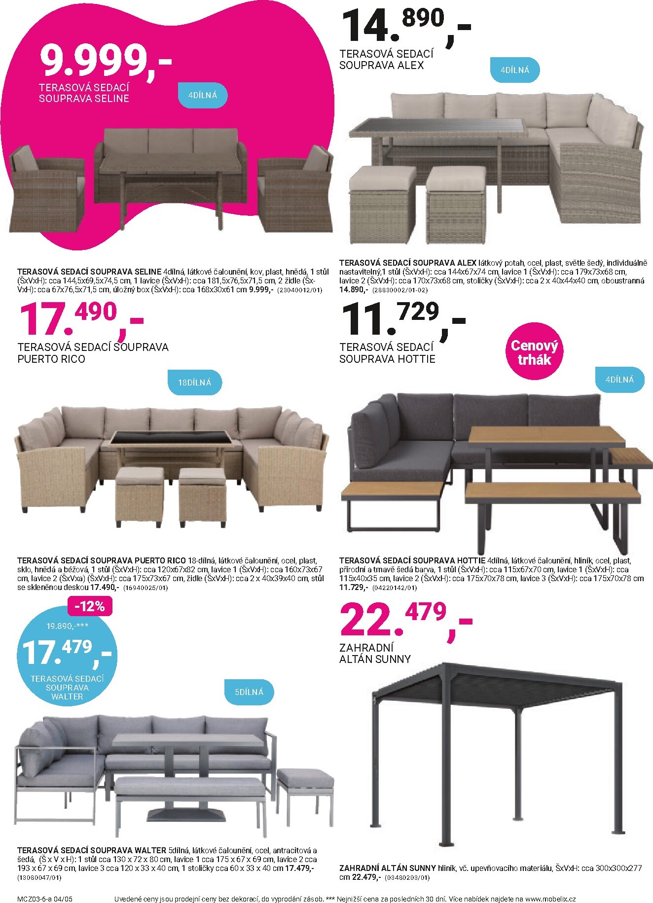mobelix - Möbelix - Zahrady leták platný od pondělí 09.03.2026 do neděle 05.04.2026 - page: 4