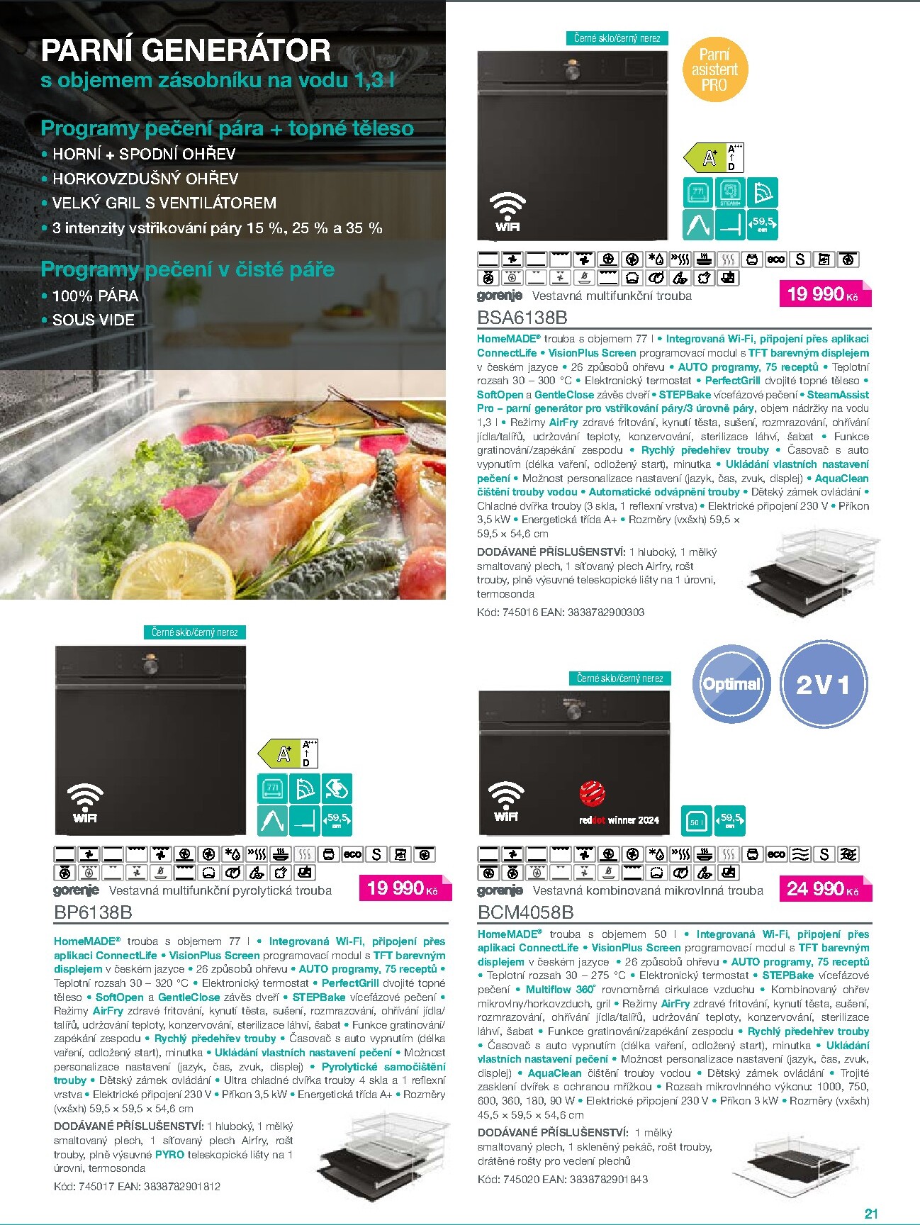 mobelix - Aktuální Möbelix - Gorenje leták platný od čtvrtka 01.01.2026 do čtvrtka 31.12.2026 - page: 21