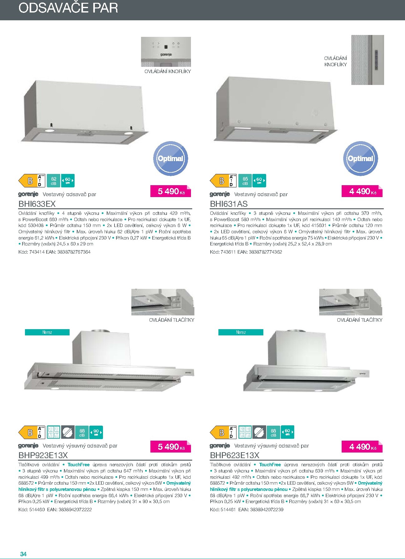 mobelix - Aktuální Möbelix - Gorenje leták platný od čtvrtka 01.01.2026 do čtvrtka 31.12.2026 - page: 34