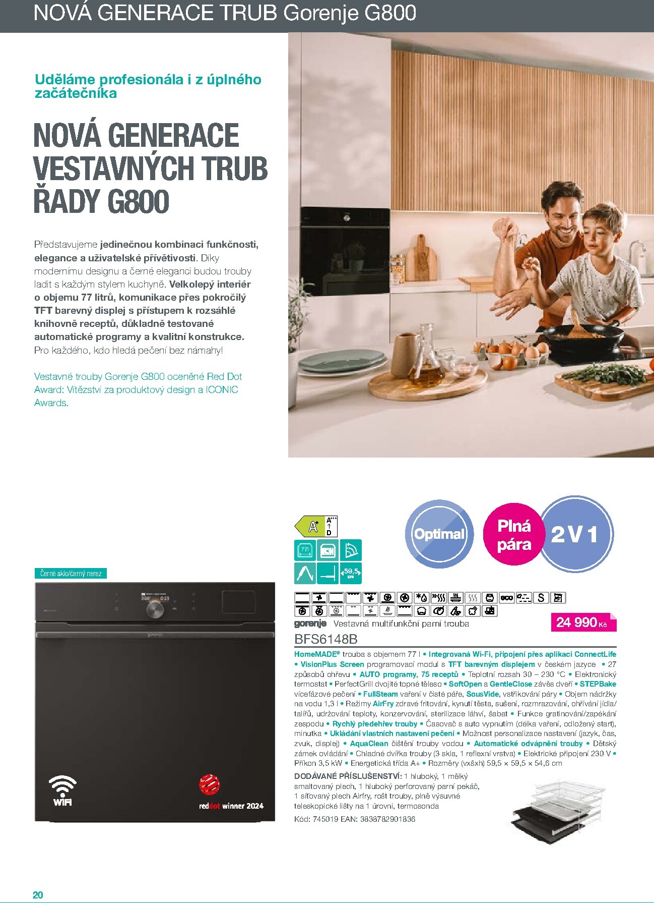 mobelix - Aktuální Möbelix - Gorenje leták platný od čtvrtka 01.01.2026 do čtvrtka 31.12.2026 - page: 20