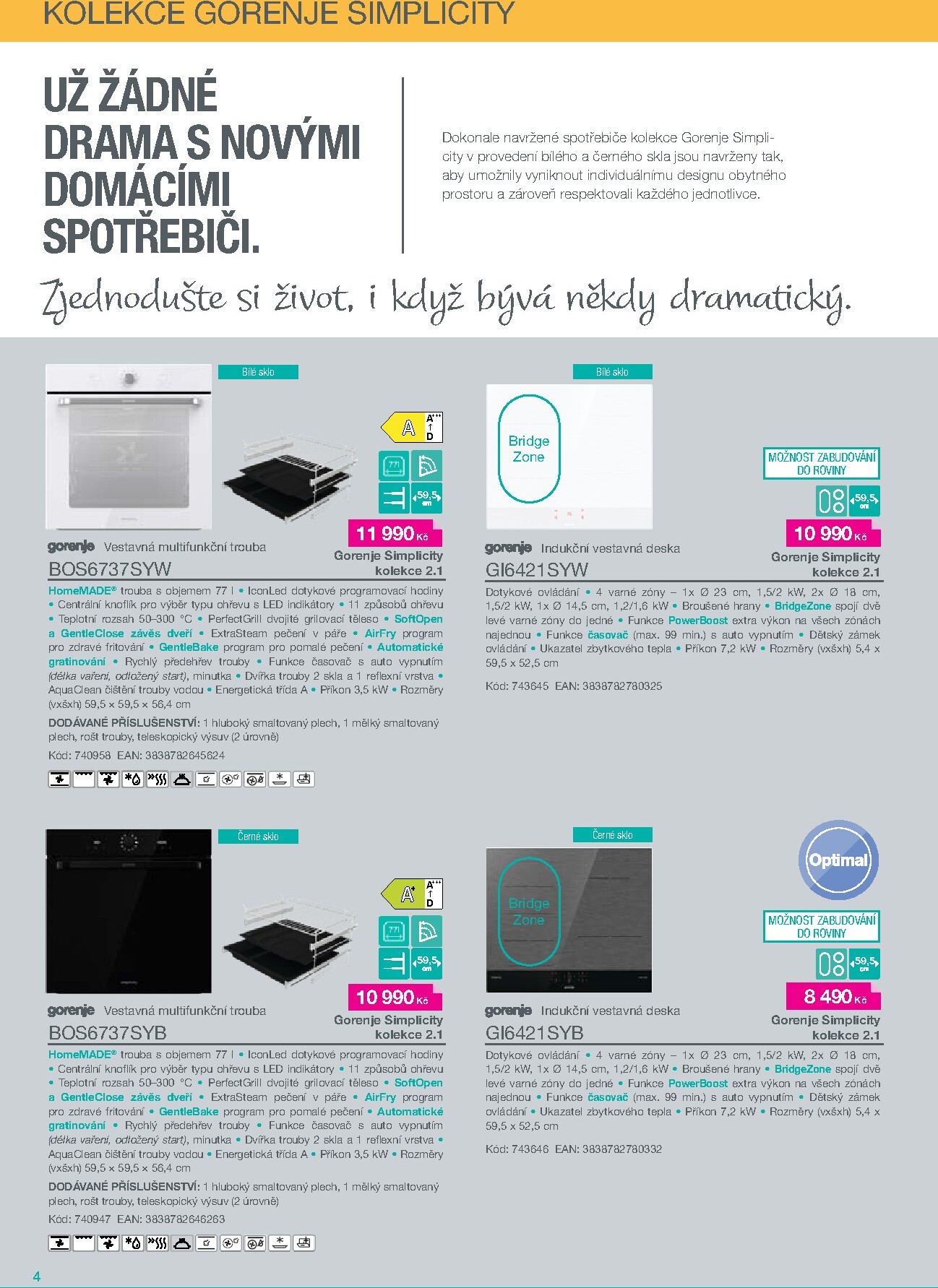mobelix - Aktuální Möbelix - Gorenje leták platný od čtvrtka 01.01.2026 do čtvrtka 31.12.2026 - page: 4