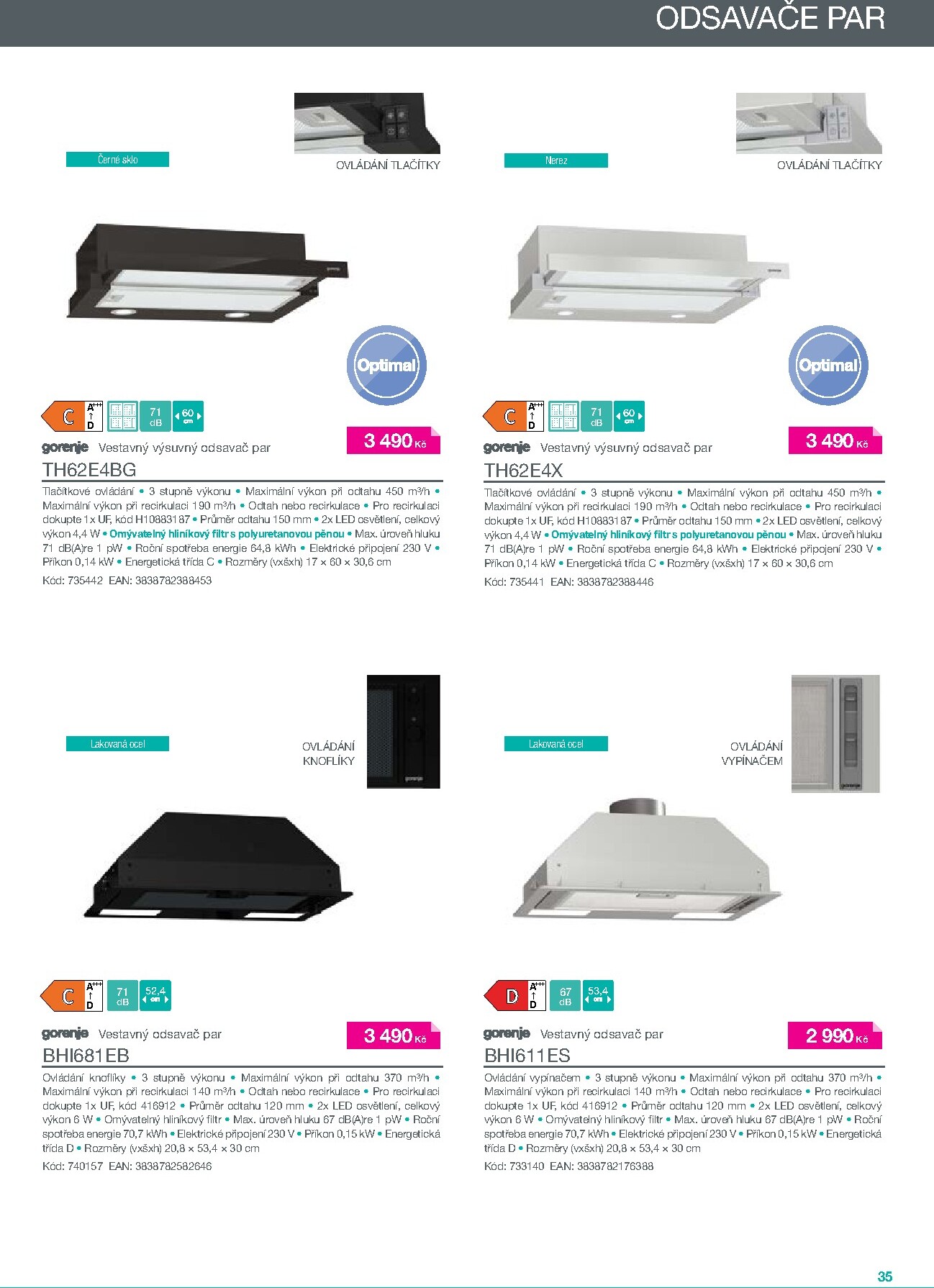 mobelix - Aktuální Möbelix - Gorenje leták platný od čtvrtka 01.01.2026 do čtvrtka 31.12.2026 - page: 35