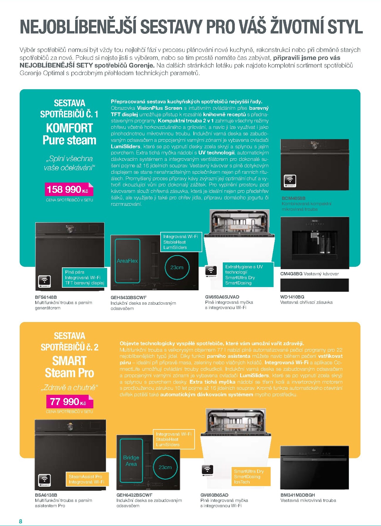 mobelix - Aktuální Möbelix - Gorenje leták platný od čtvrtka 01.01.2026 do čtvrtka 31.12.2026 - page: 8