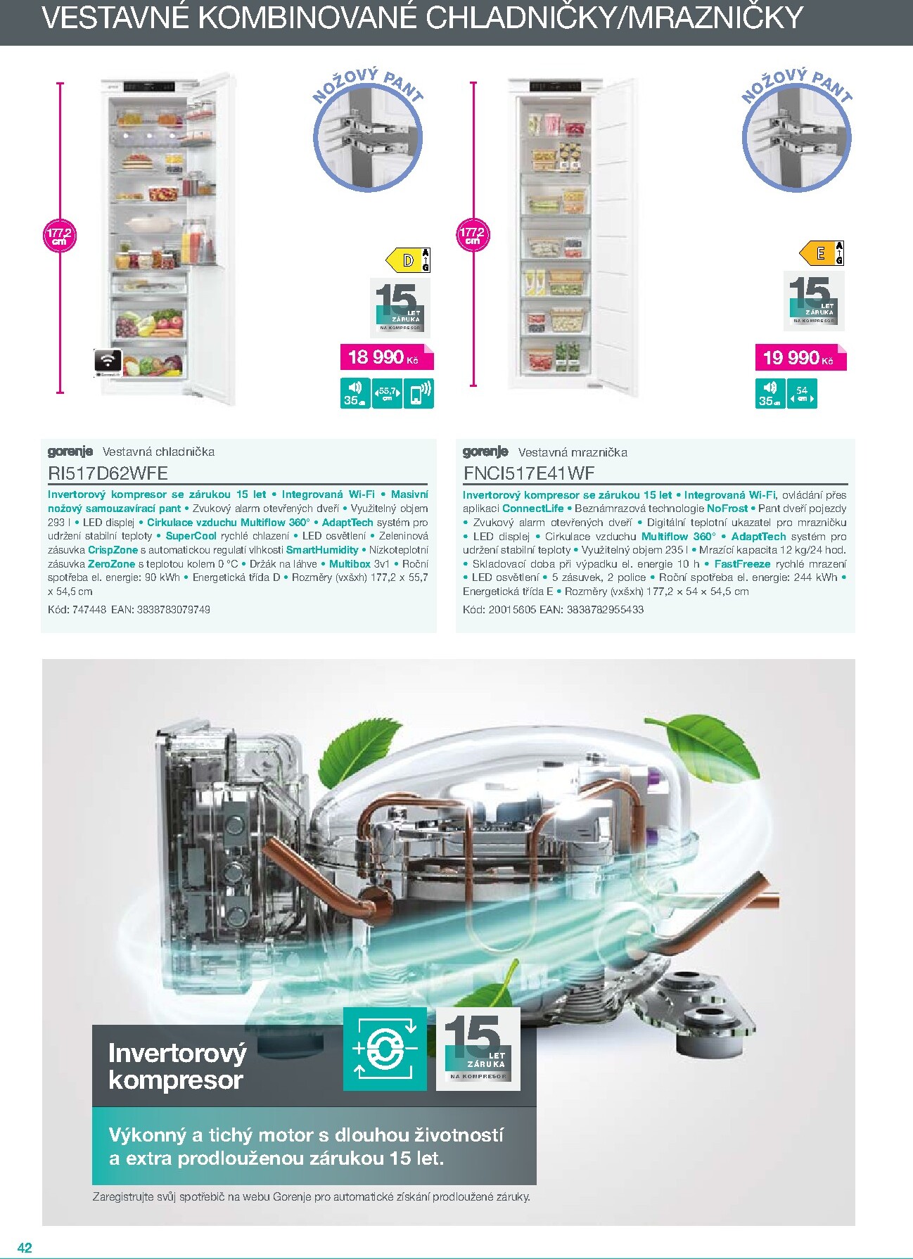 mobelix - Aktuální Möbelix - Gorenje leták platný od čtvrtka 01.01.2026 do čtvrtka 31.12.2026 - page: 42