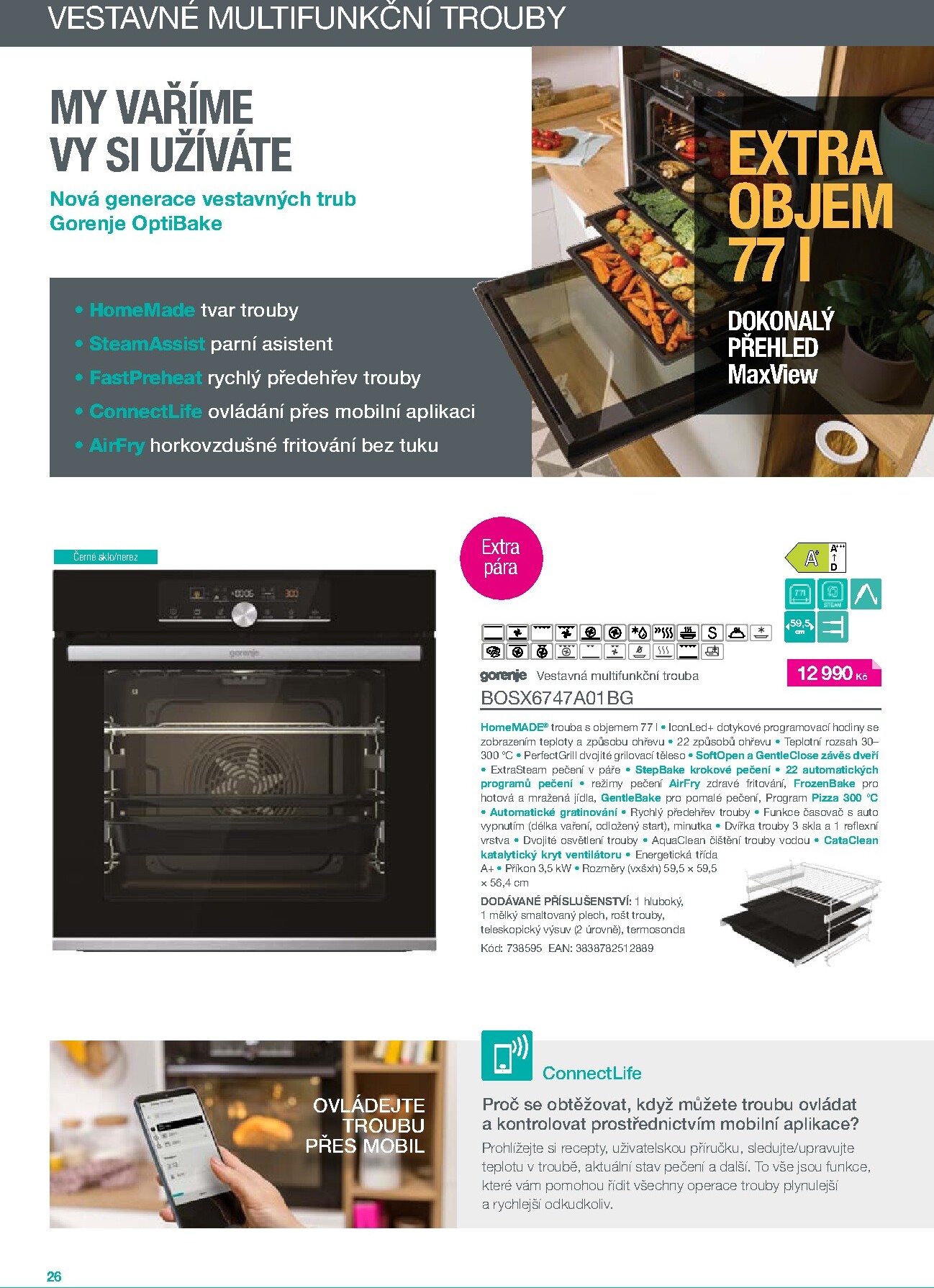 mobelix - Aktuální Möbelix - Gorenje leták platný od čtvrtka 01.01.2026 do čtvrtka 31.12.2026 - page: 26