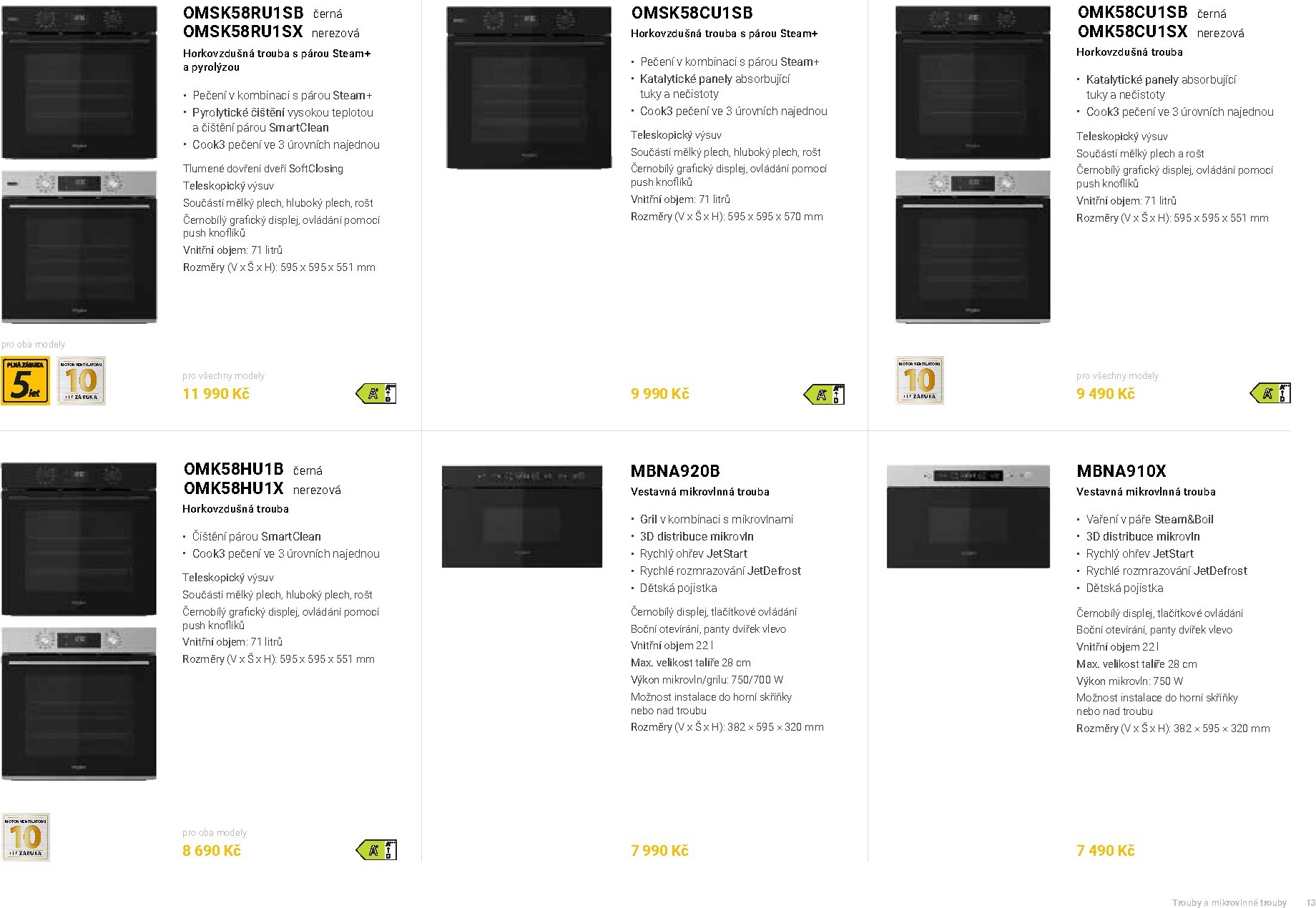 mobelix - Aktuální Möbelix - Whirlpool leták platný od soboty 28.02.2026 do čtvrtka 31.12.2026 - page: 13