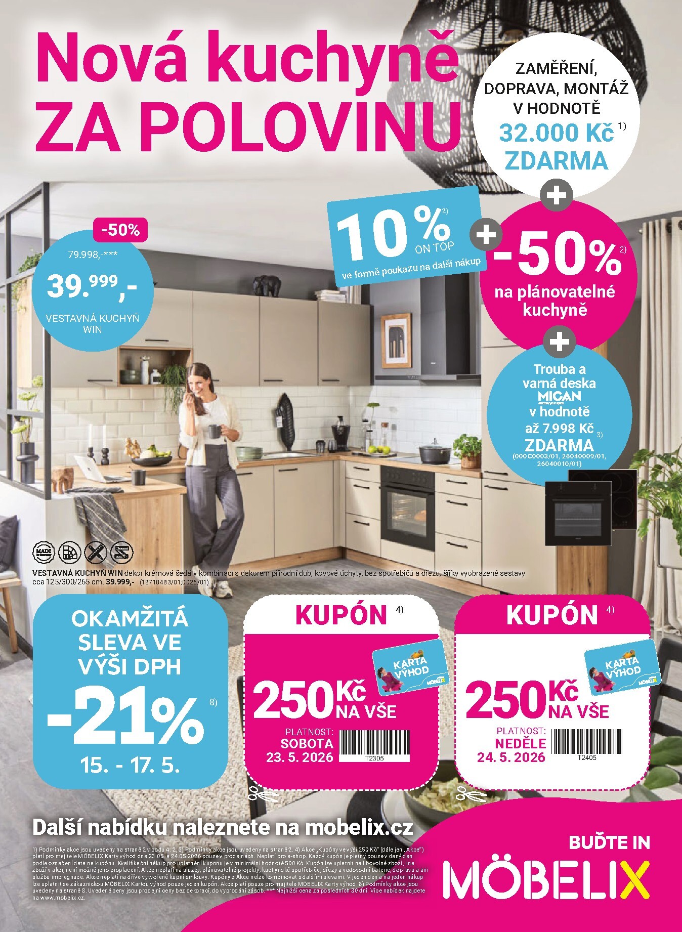 mobelix - Aktuální Möbelix leták platný od pondělí 11.05.2026 do neděle 07.06.2026