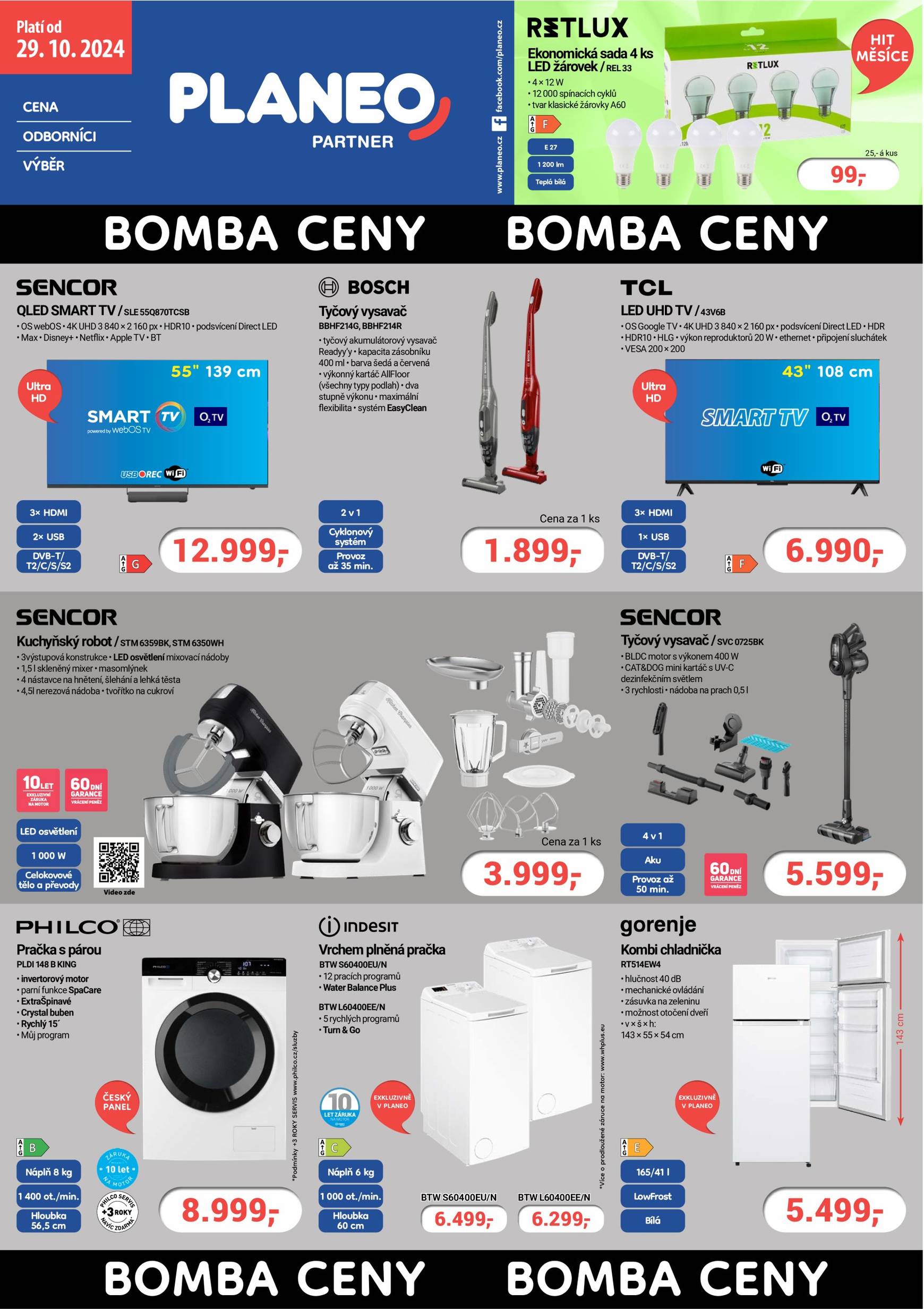 planeo-elektro - Leták Planeo od 29.10. do 10.11.