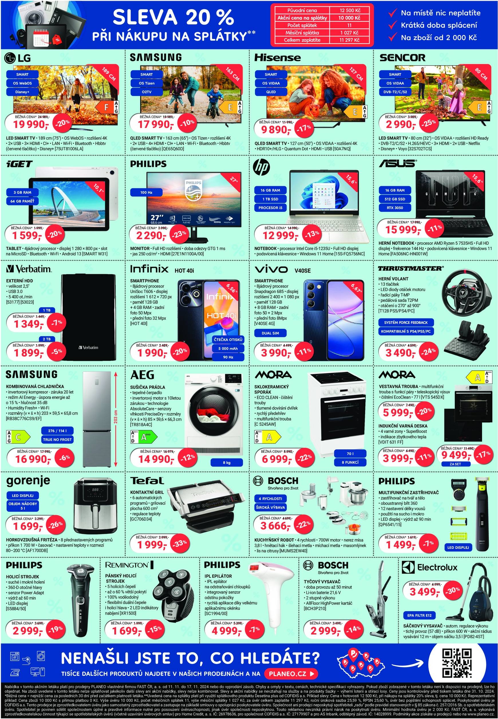 planeo-elektro - Leták Planeo - Black Friday od 11.11. do 17.11. - page: 4